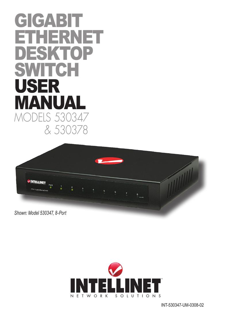 Intellinet Network Solutions 530347 Switch User Manual