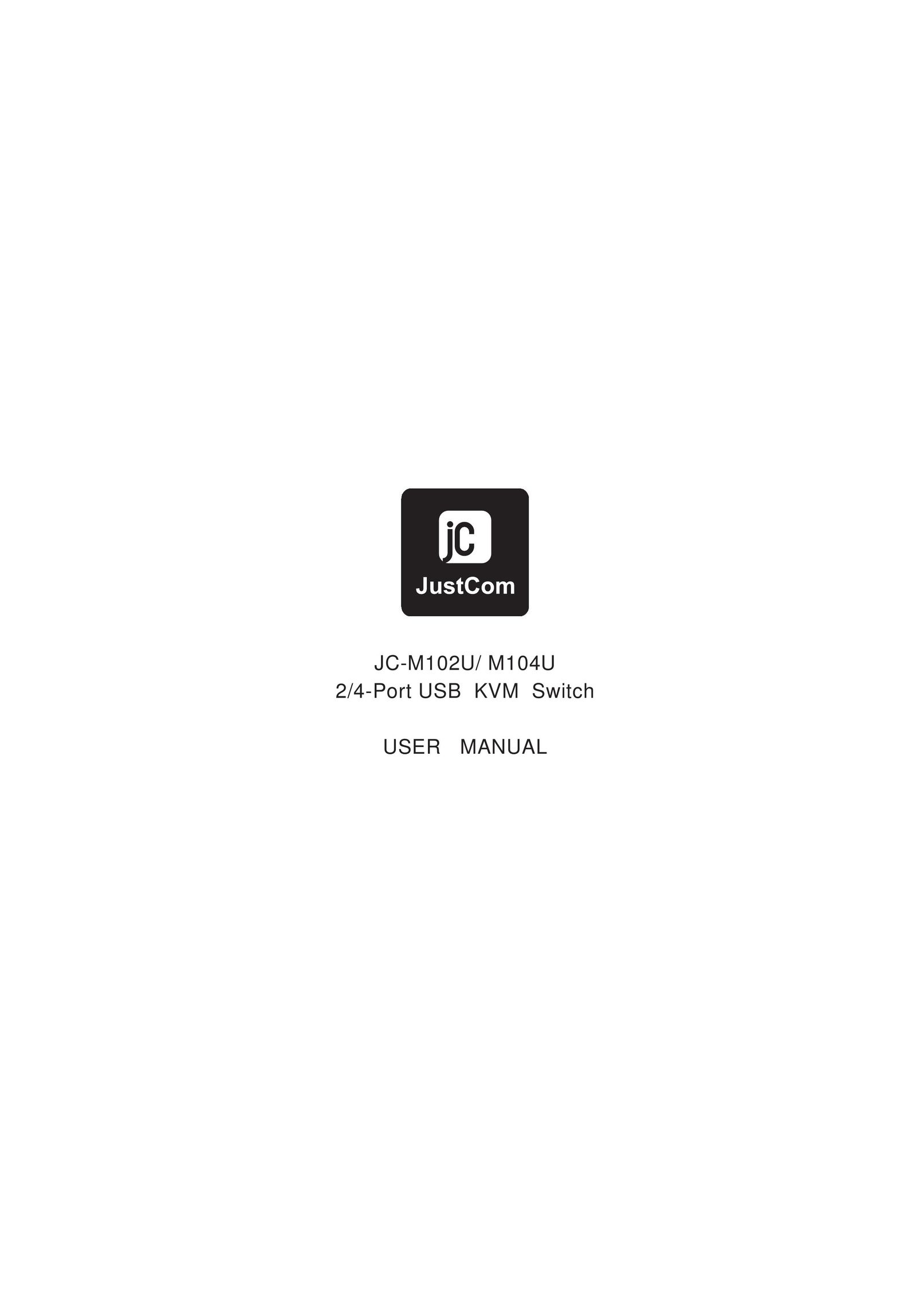 JustCom Technology JC-M104U Switch User Manual