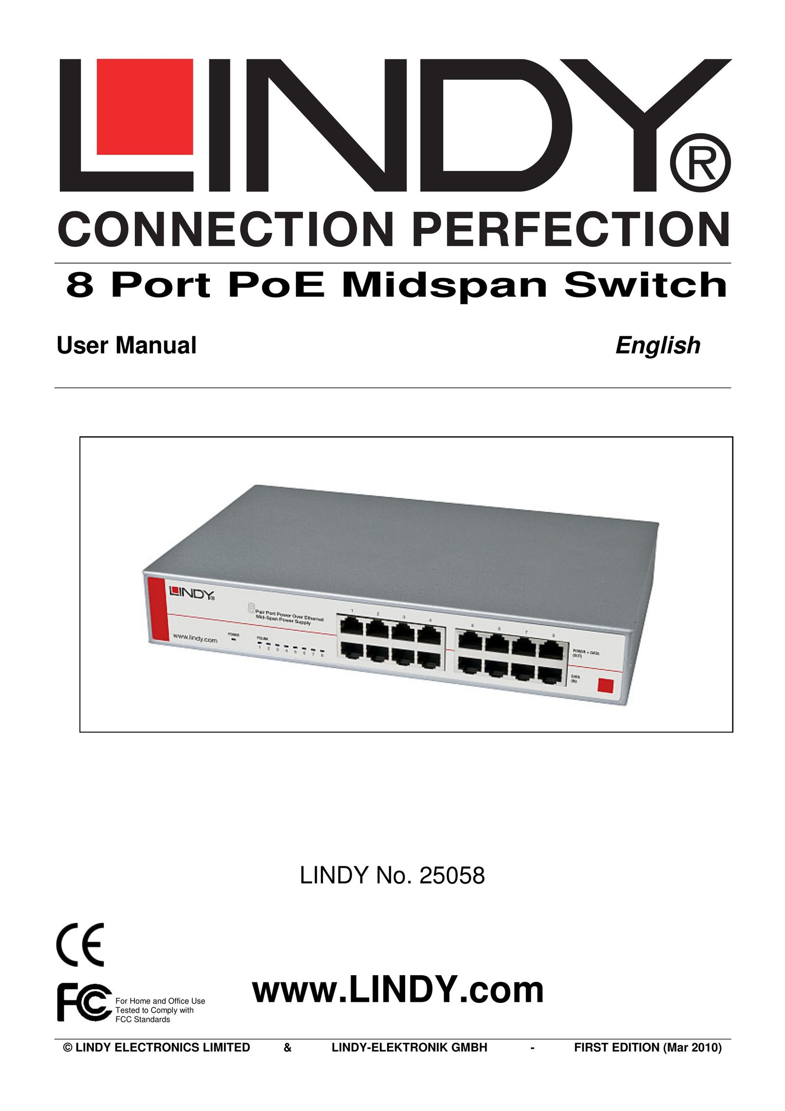 Lindy 25058 Switch User Manual