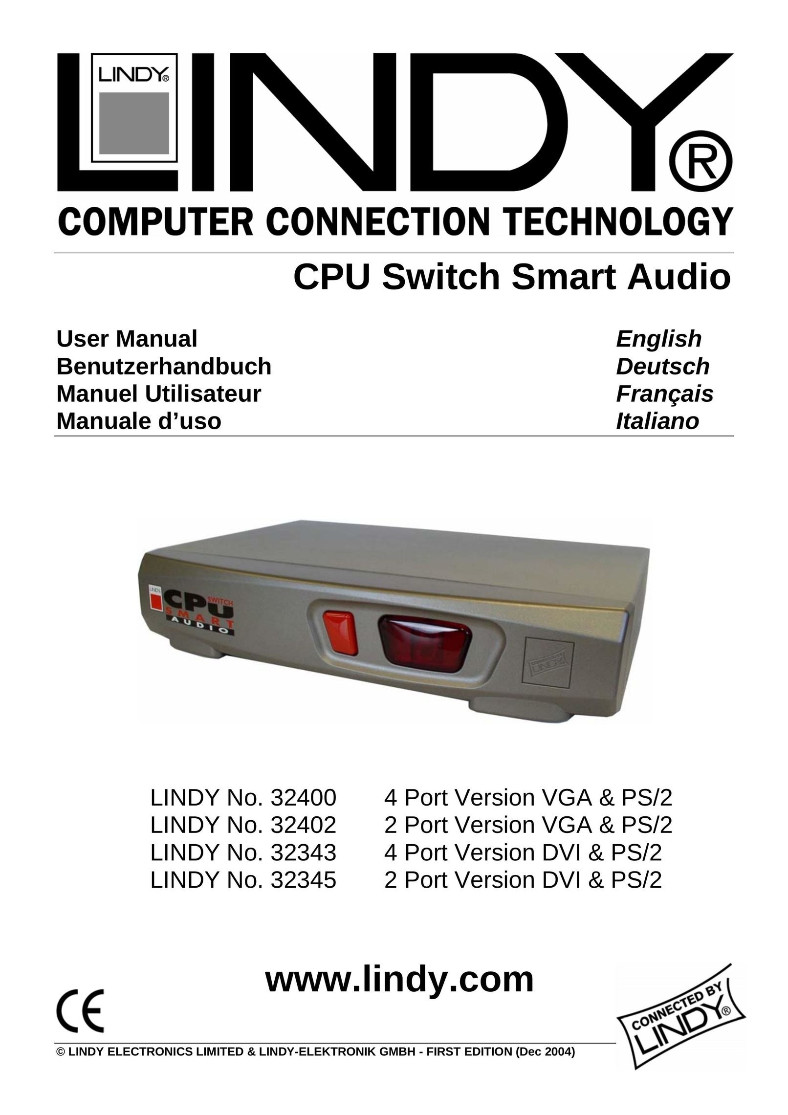 Lindy 32343 Switch User Manual