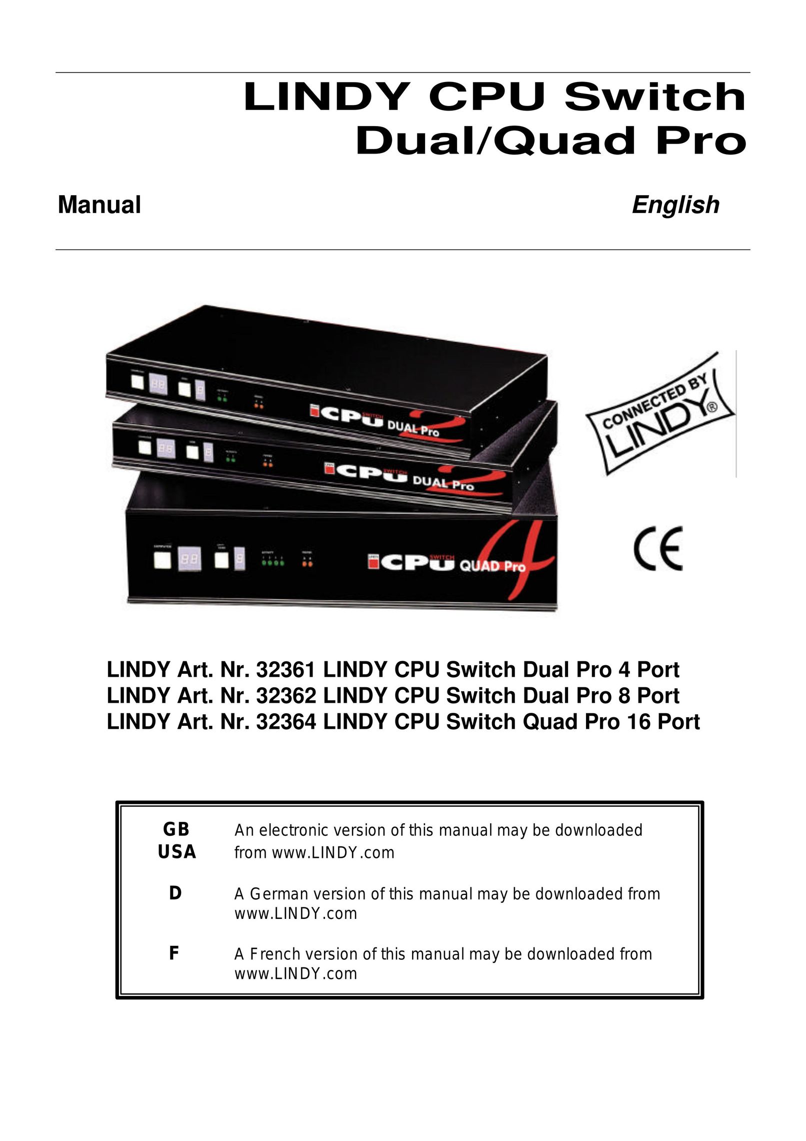 Lindy 32361 Switch User Manual
