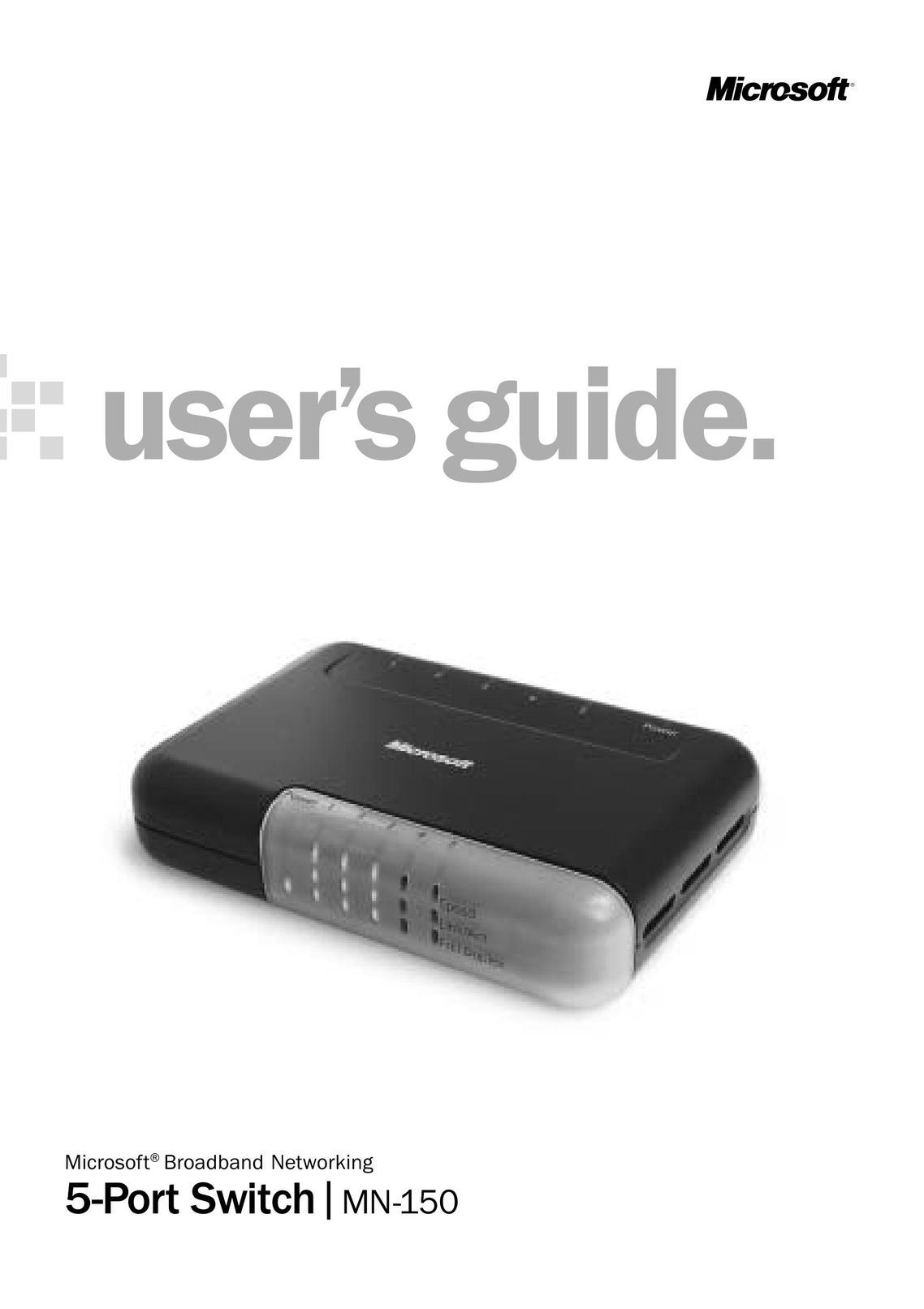 Microsoft MN-150 Switch User Manual