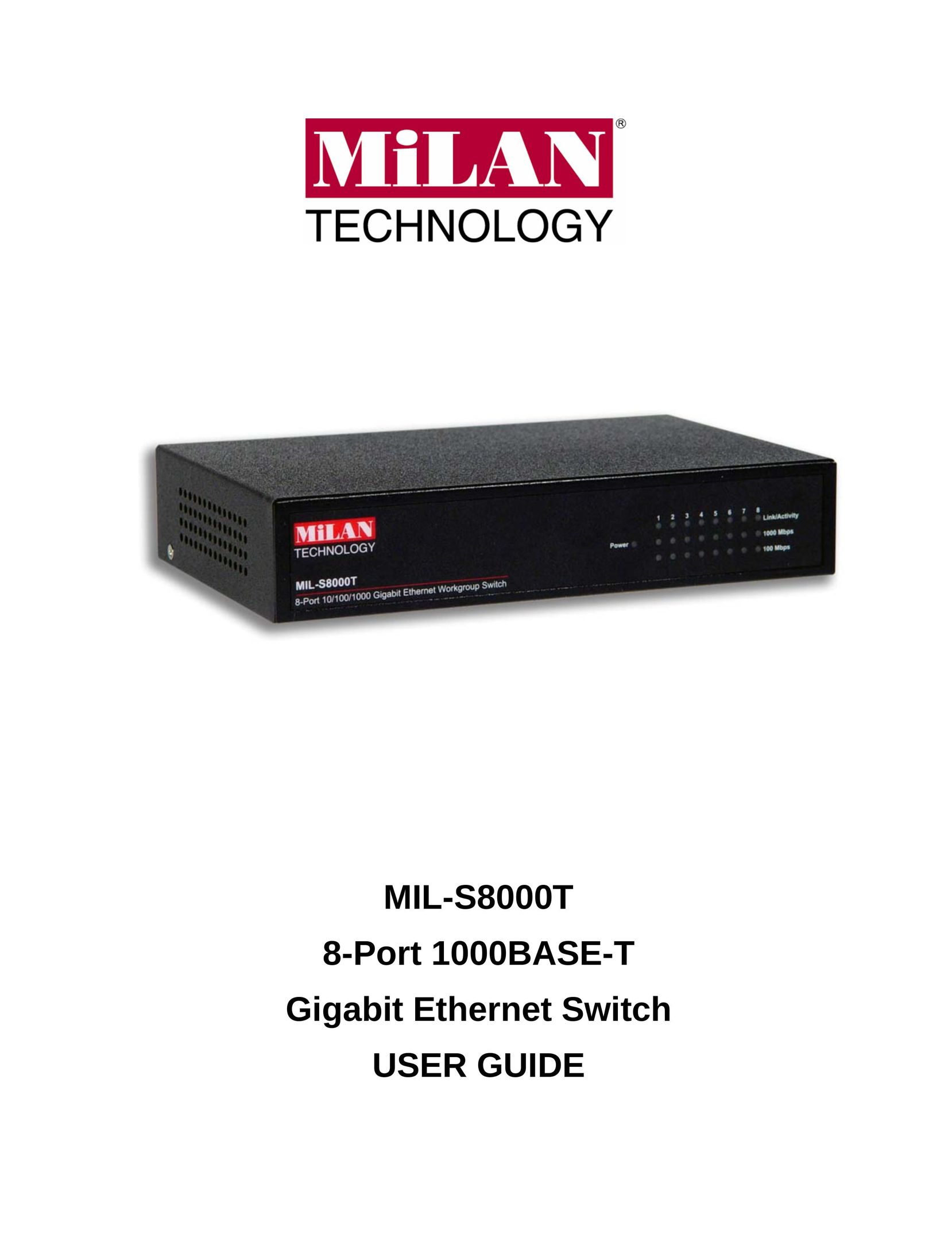 Milan Technology MIL-S8000T Switch User Manual