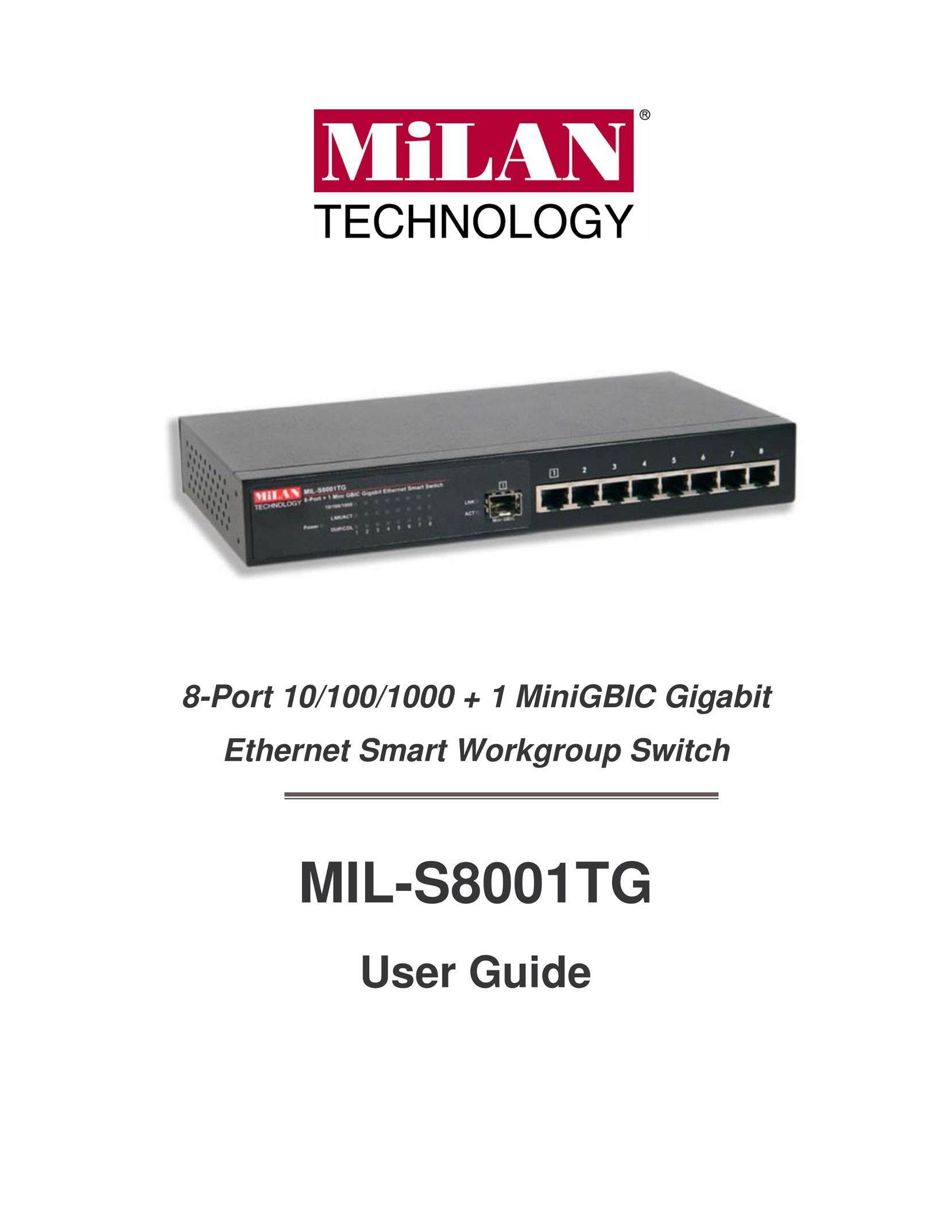 Milan Technology MIL-S8001TG Switch User Manual