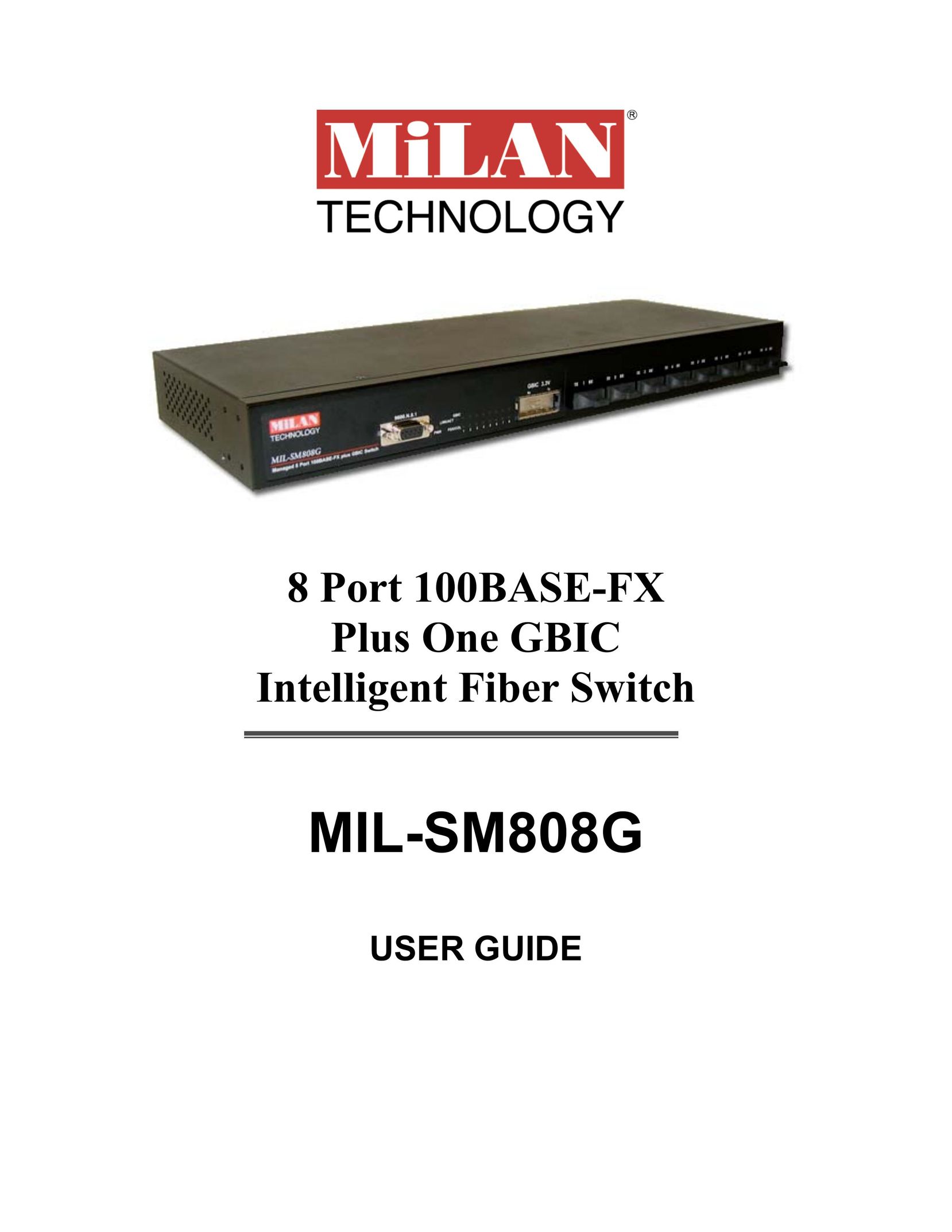 Milan Technology MIL-SM808G Switch User Manual