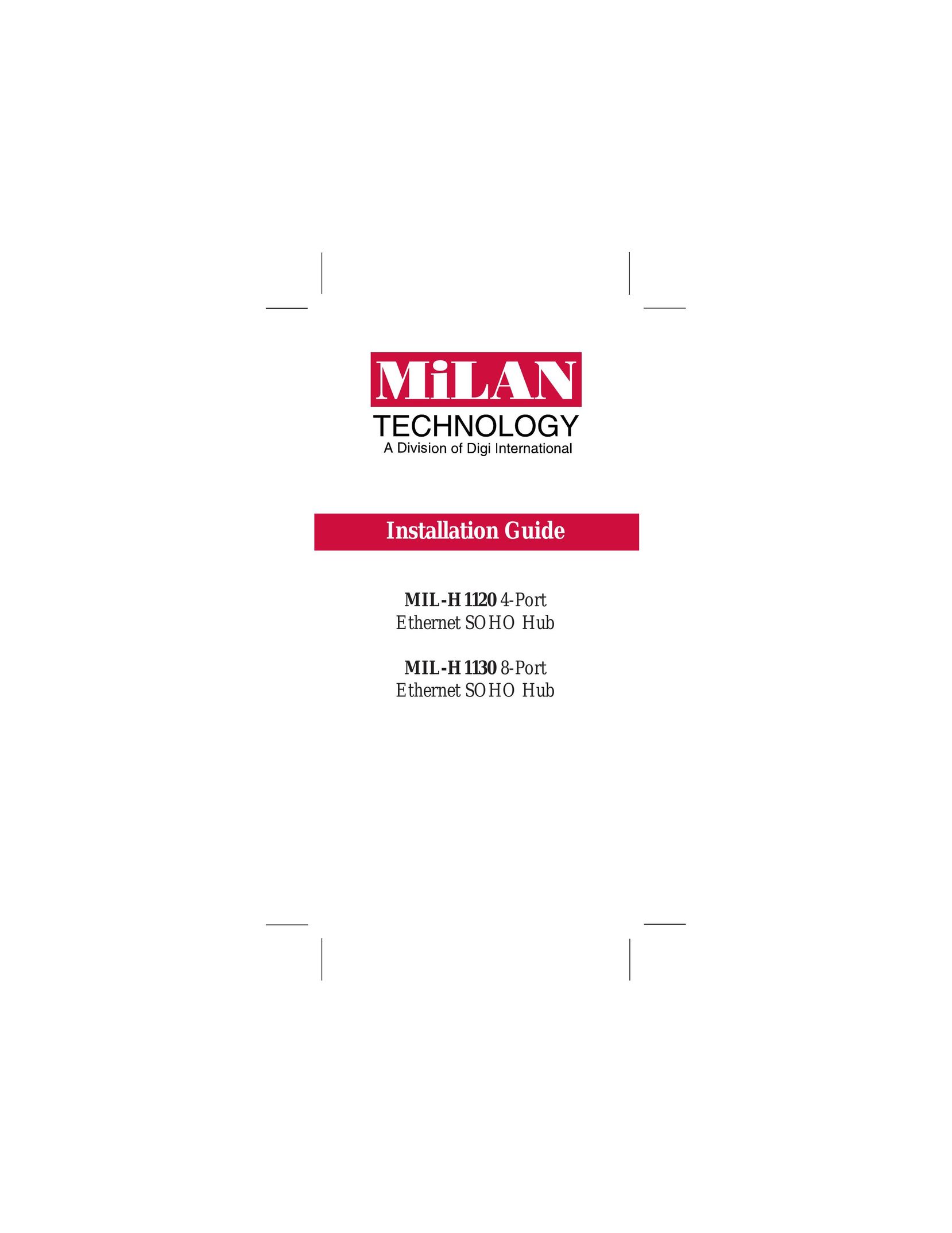 Milan Technology MLH-H 1120 Switch User Manual