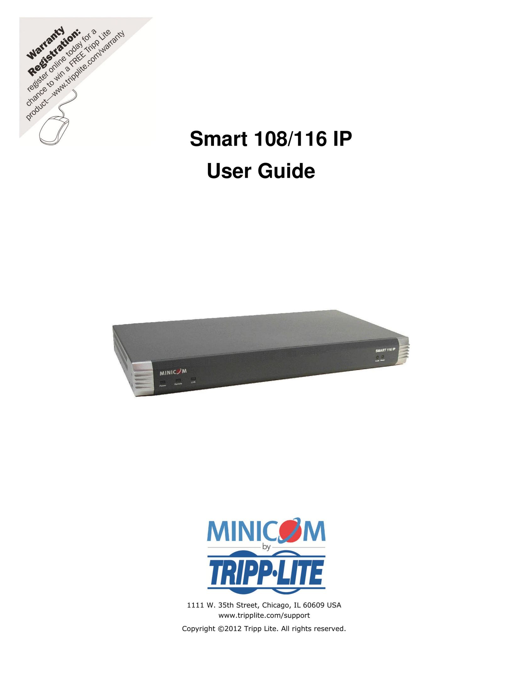 Minicom Advanced Systems 108 IP Switch User Manual