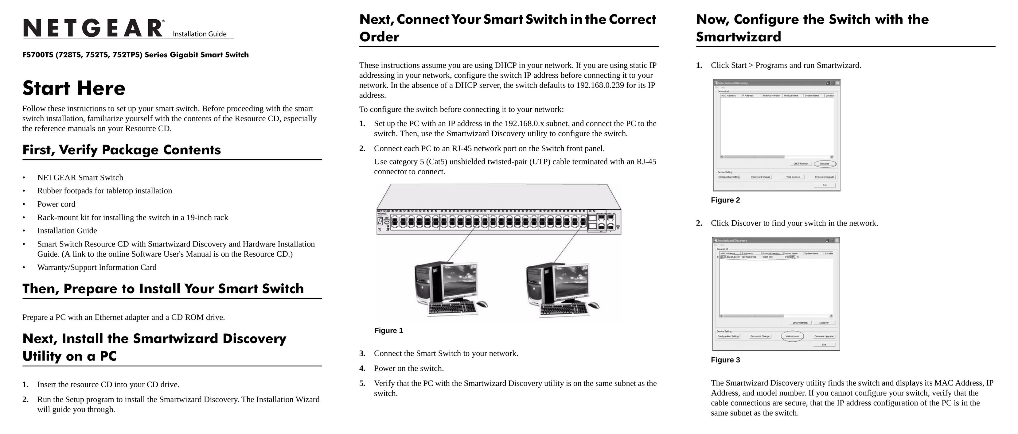 NETGEAR 728TS Switch User Manual