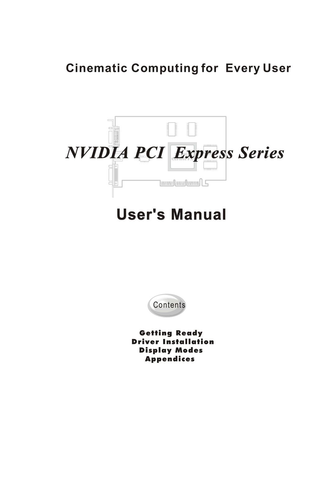 Nvidia PCI Express Series Switch User Manual
