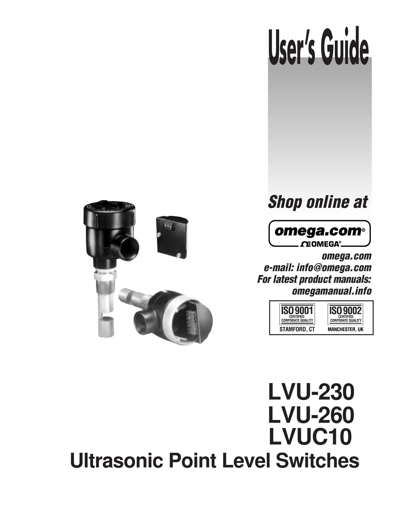 Omega Speaker Systems LVU-260 Switch User Manual