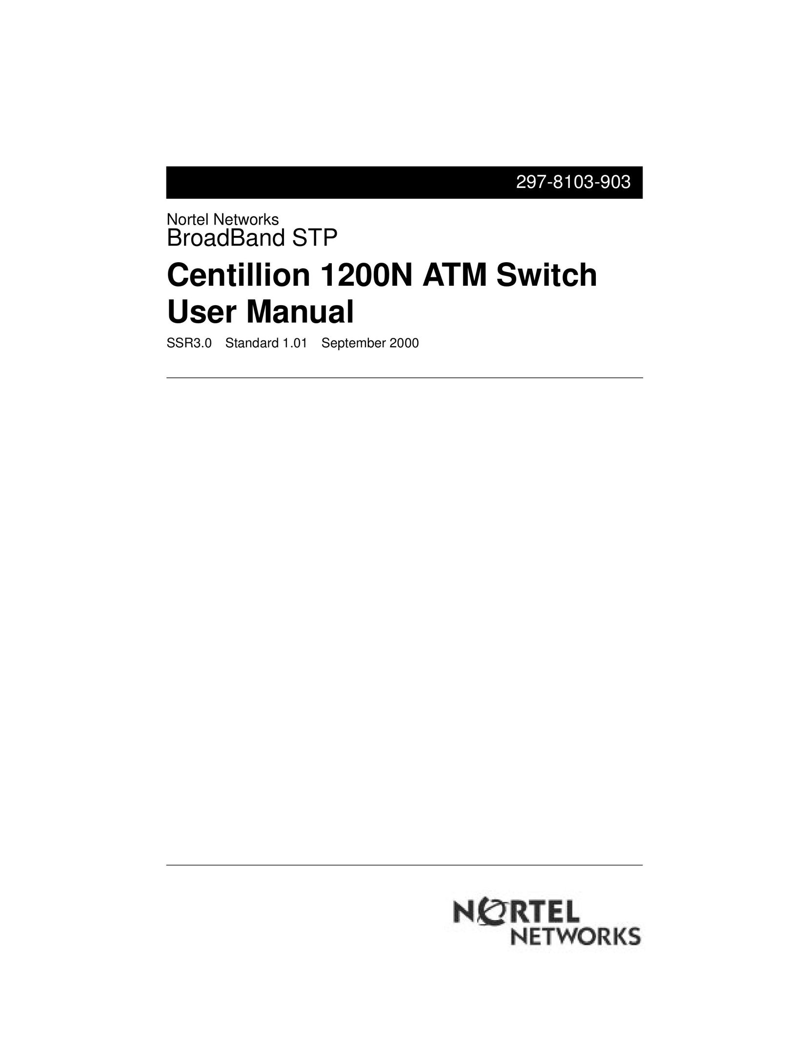 Panasonic 1200N Switch User Manual