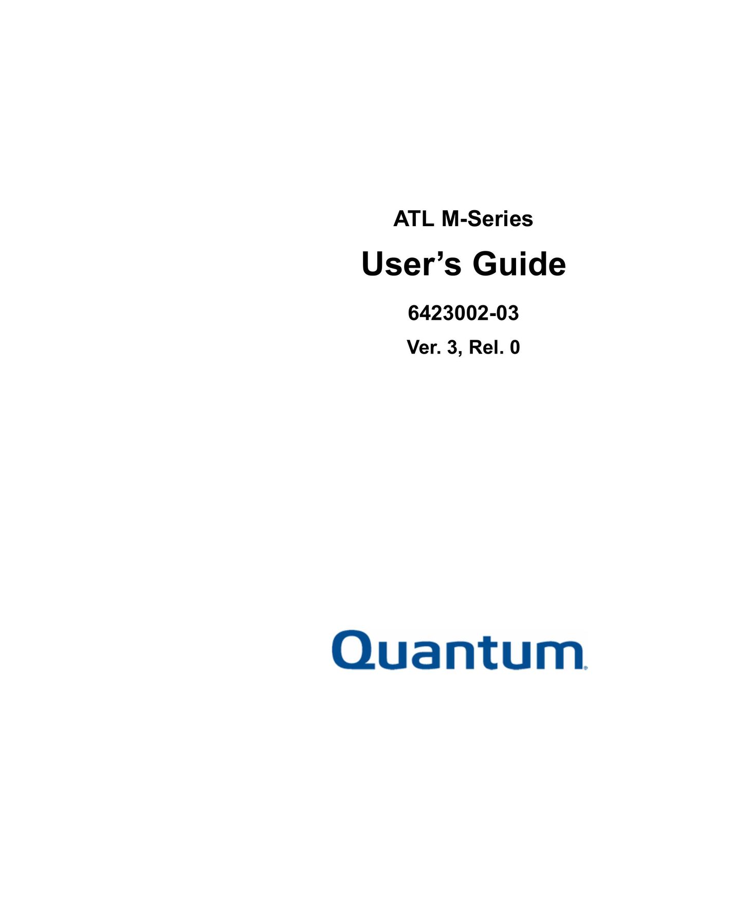 Quantum ATL M-Series Switch User Manual