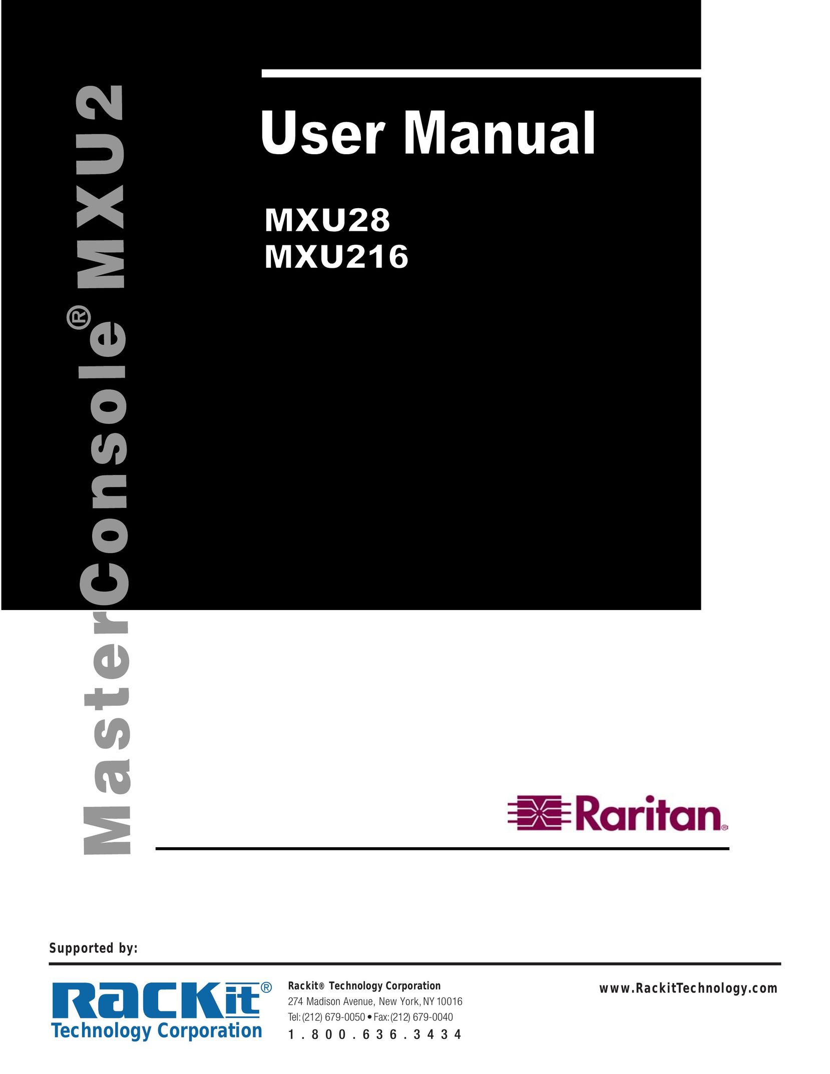 Raritan Computer MXU2 Switch User Manual