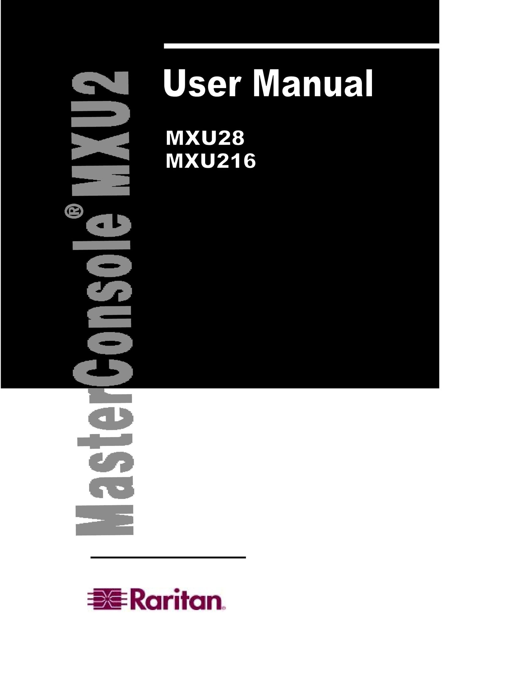 Raritan Computer MXU216 Switch User Manual