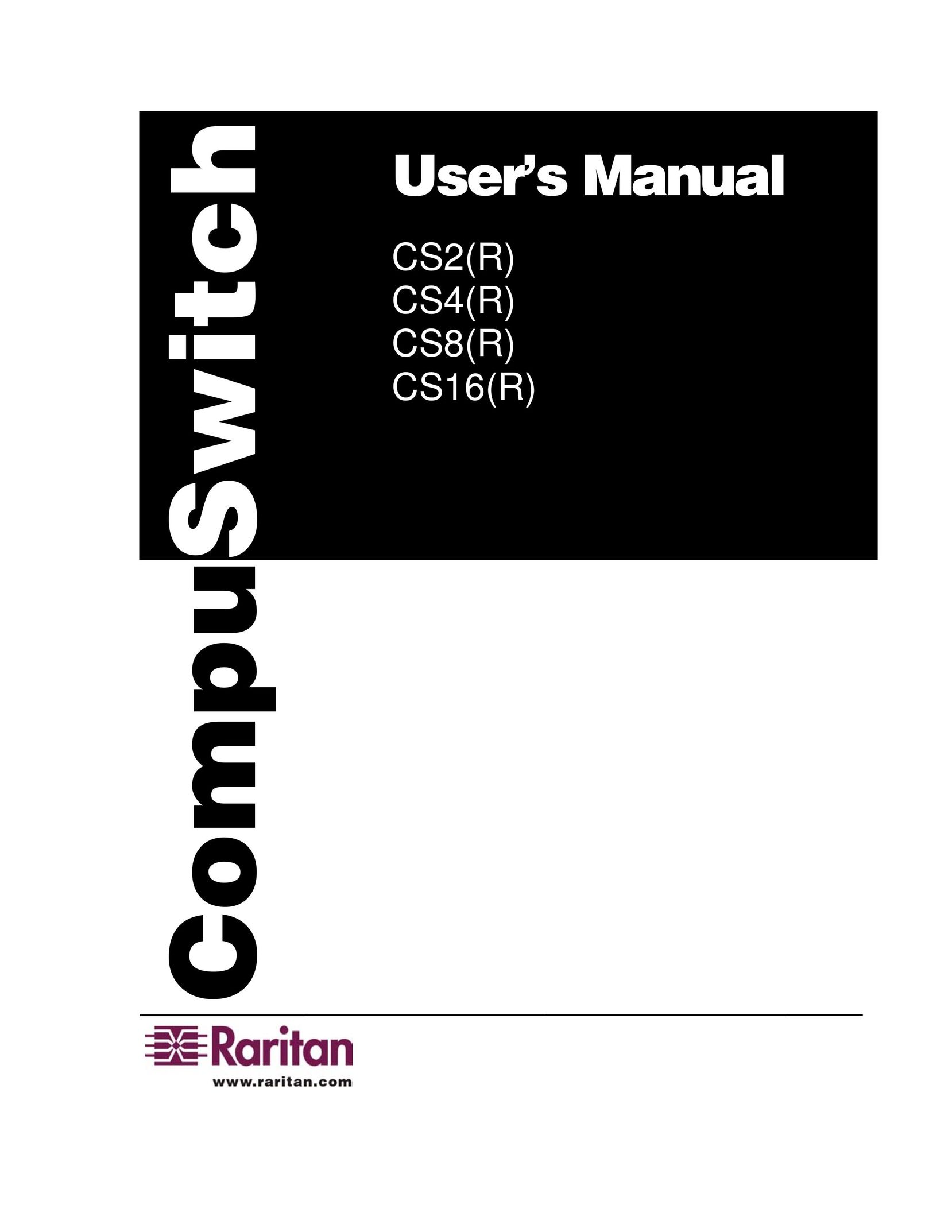 Raritan Engineering CS4(R) Switch User Manual