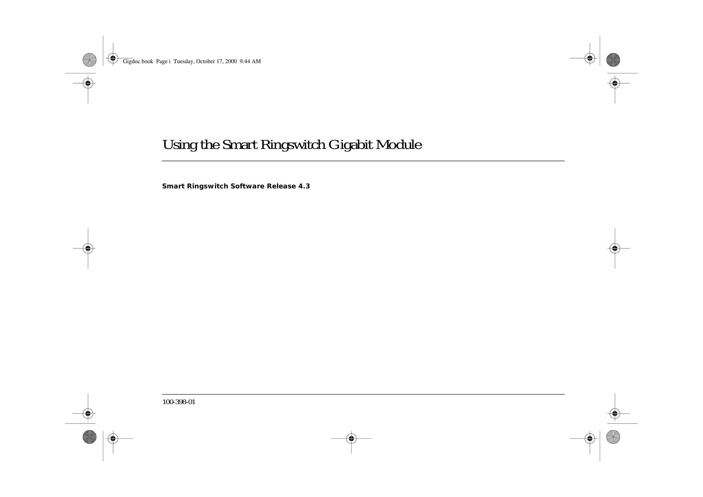 Ringdale Gigabit Switch User Manual