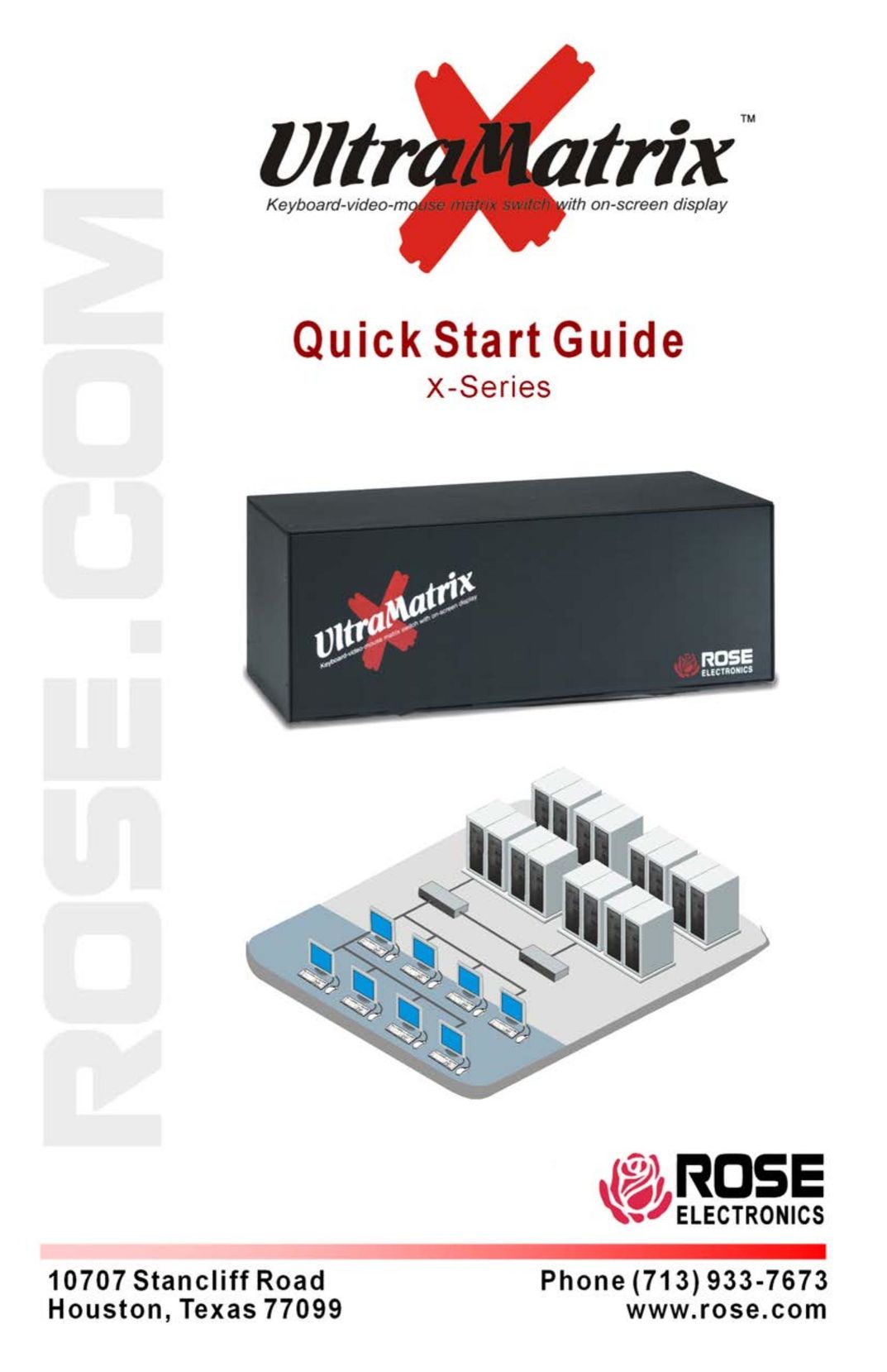 Rose electronic 4XE Switch User Manual
