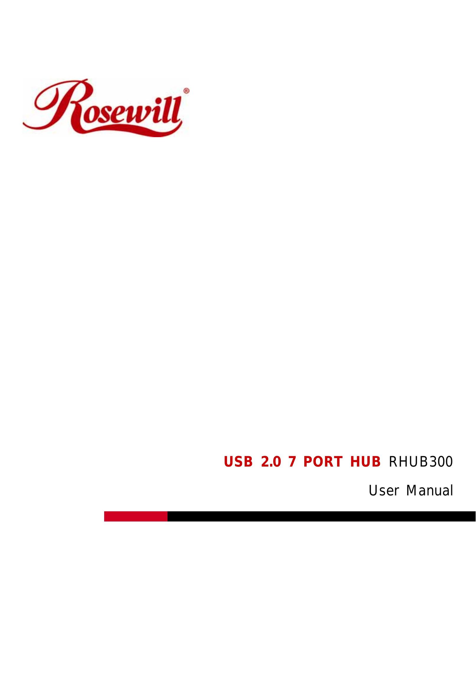 Rosewill RHUB-300 Switch User Manual