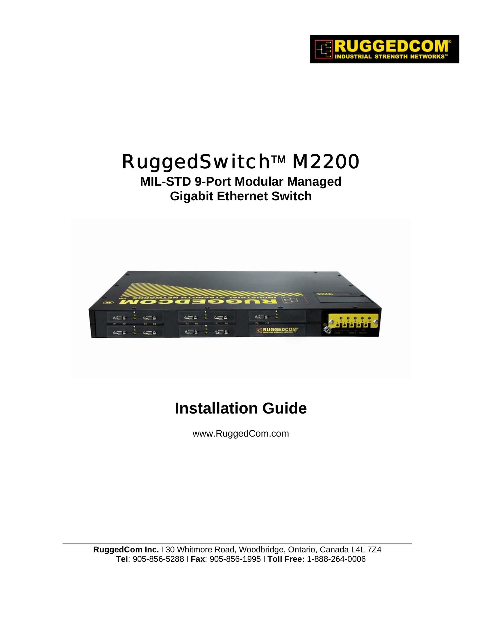 RuggedCom m2200 Switch User Manual