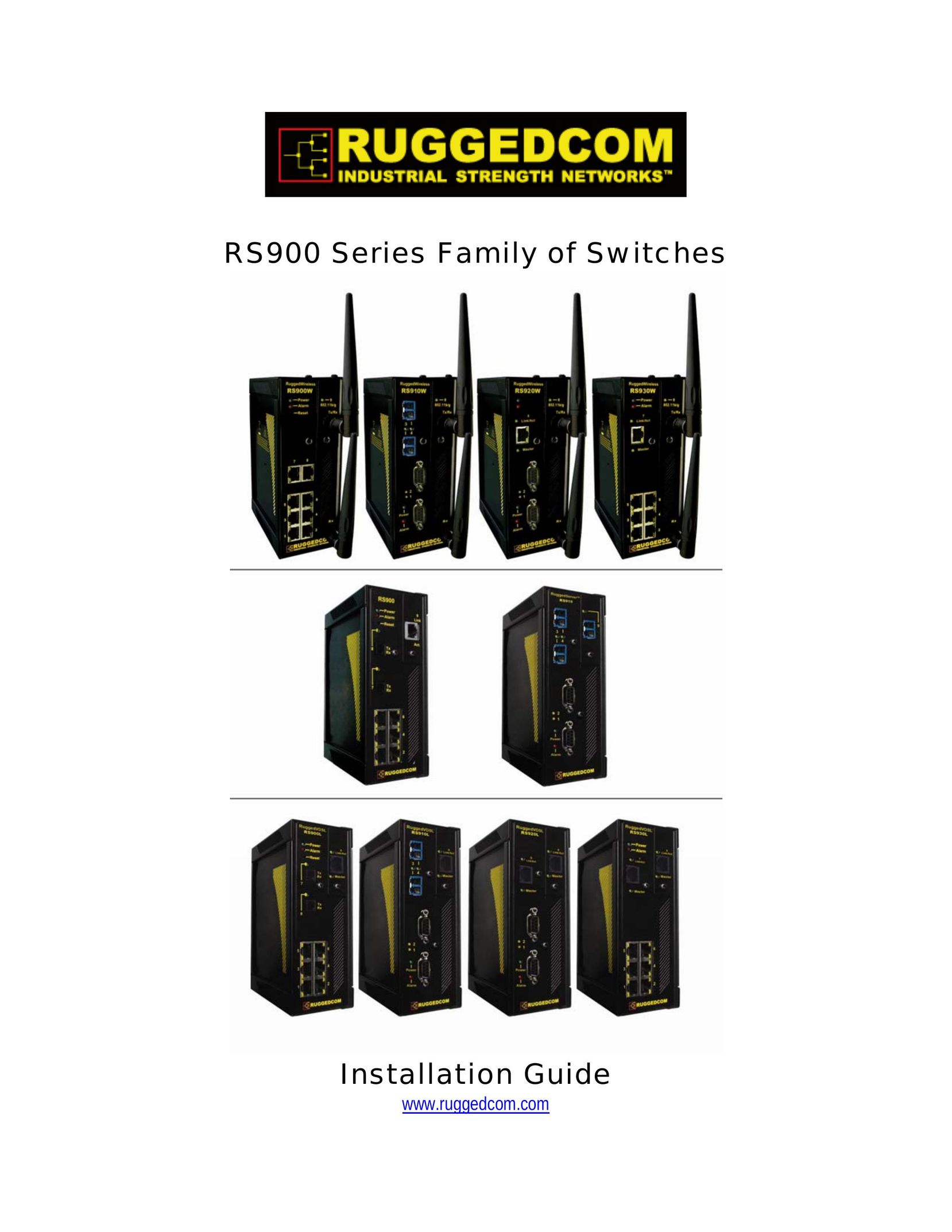 RuggedCom RS900 Switch User Manual