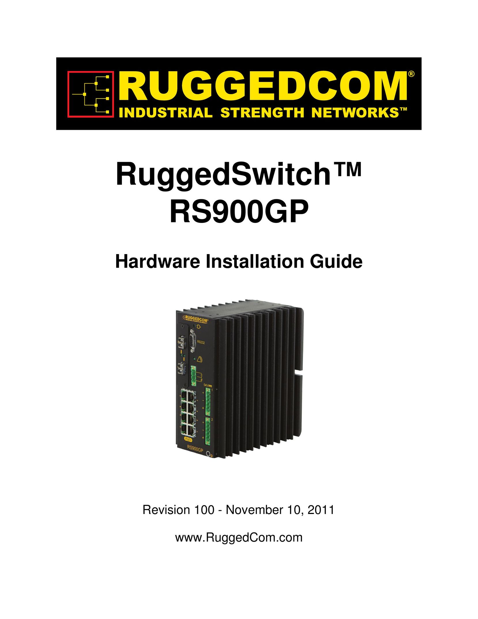 RuggedCom RS900GP Switch User Manual