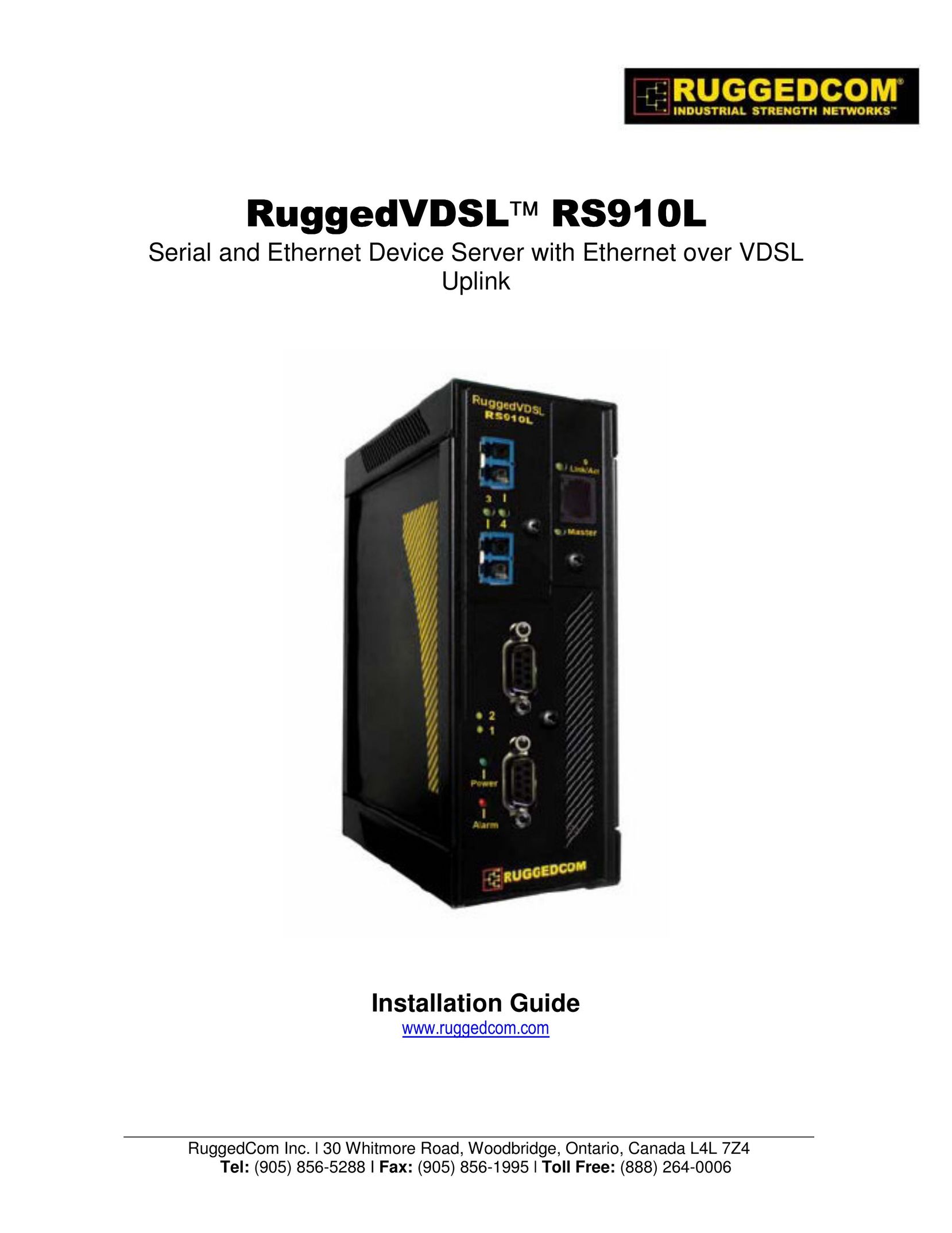 RuggedCom RS910L Switch User Manual