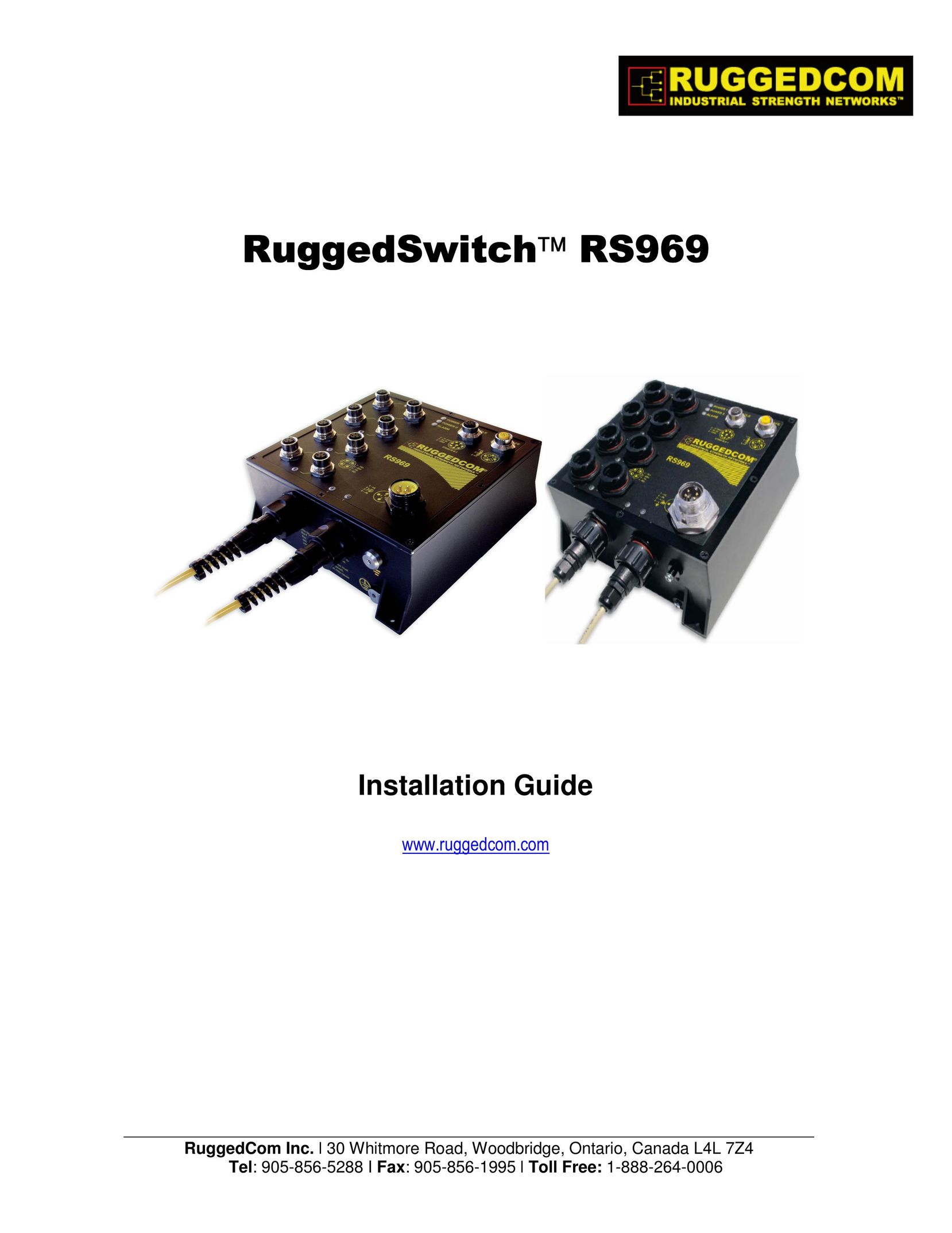 RuggedCom RS969 Switch User Manual