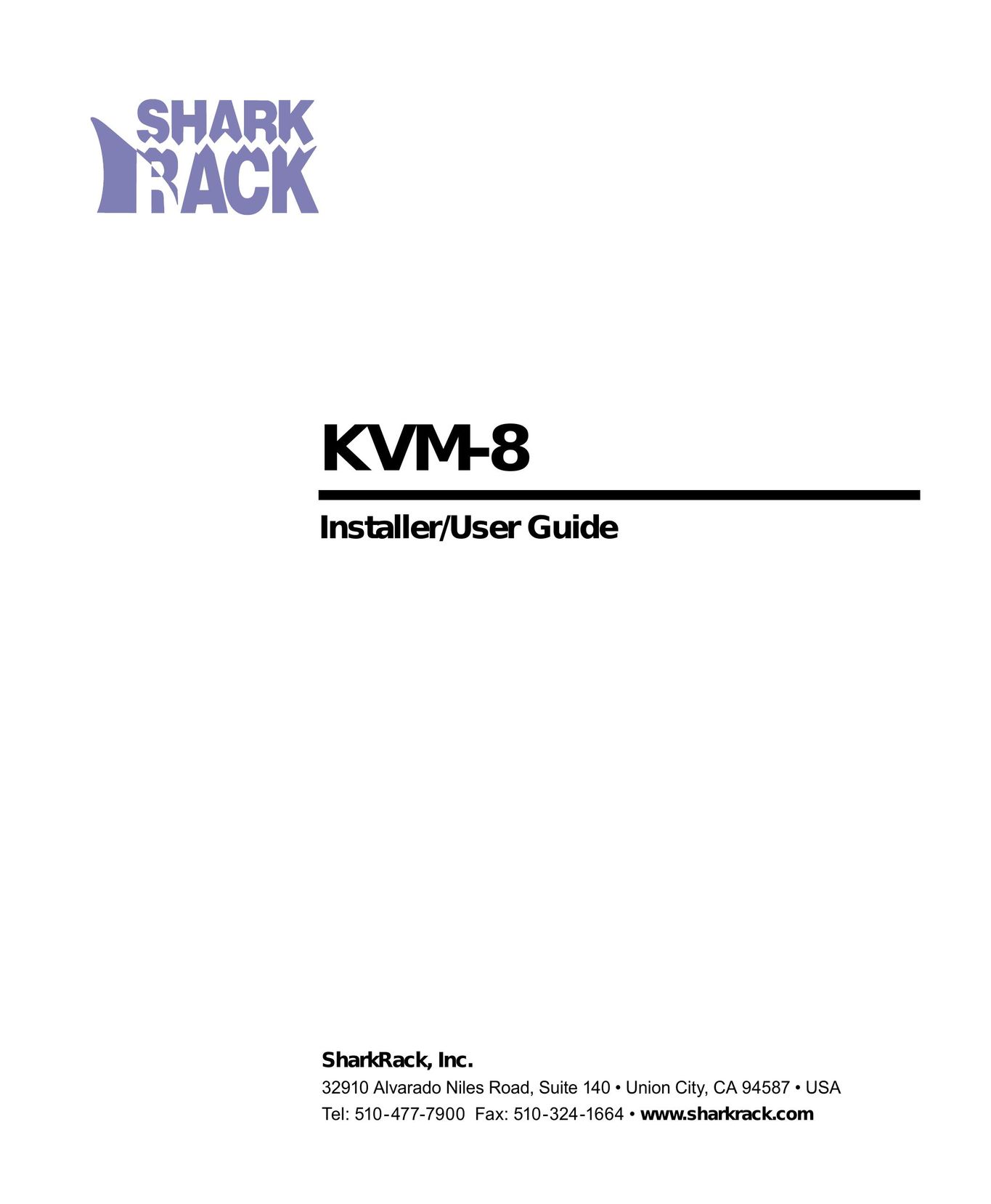 SharkRack KVM-8 Switch User Manual