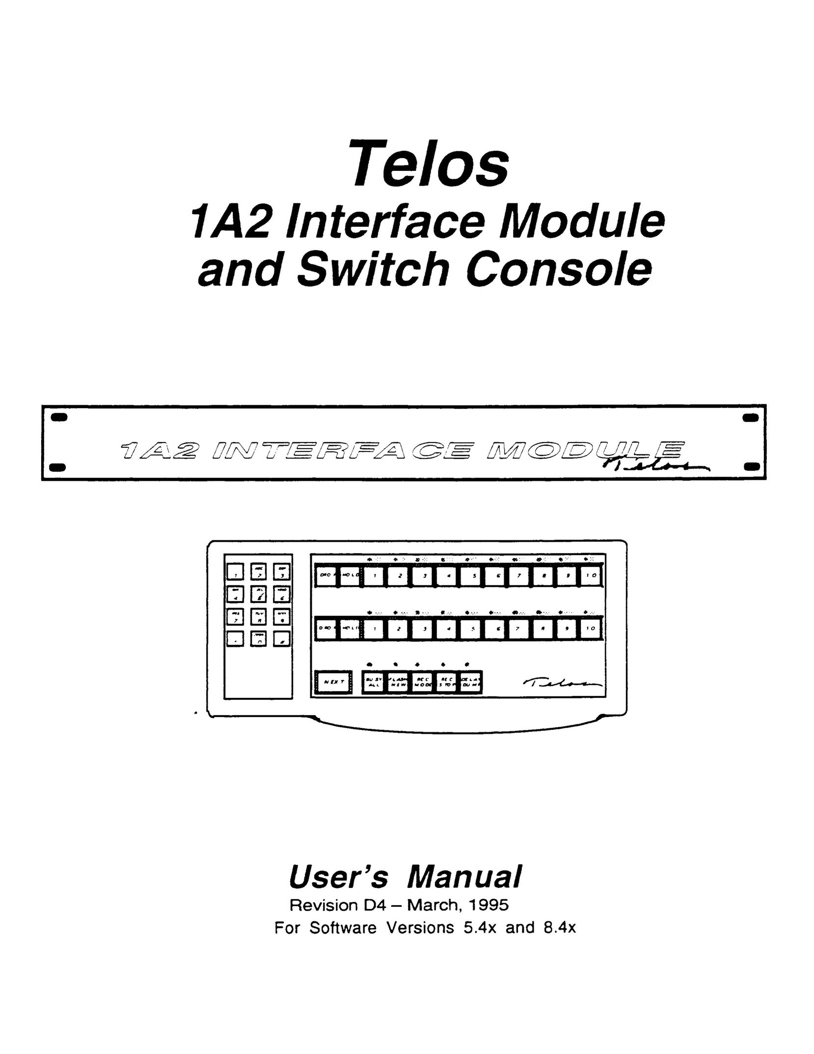 Telos 1A2 Switch User Manual