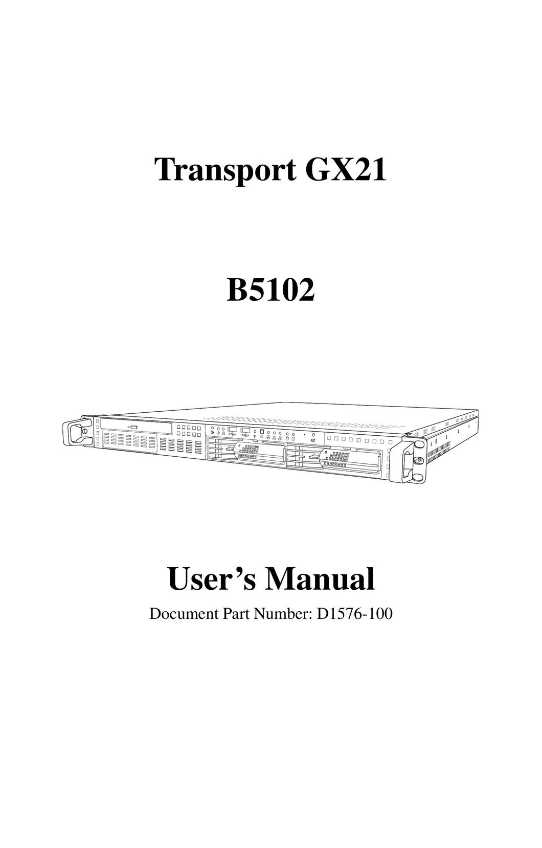 Tyan Computer B5102 Switch User Manual