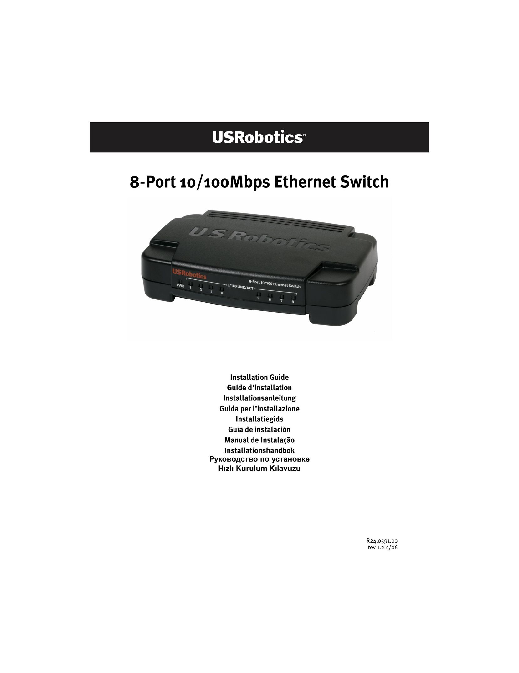 USRobotics 7908A Switch User Manual