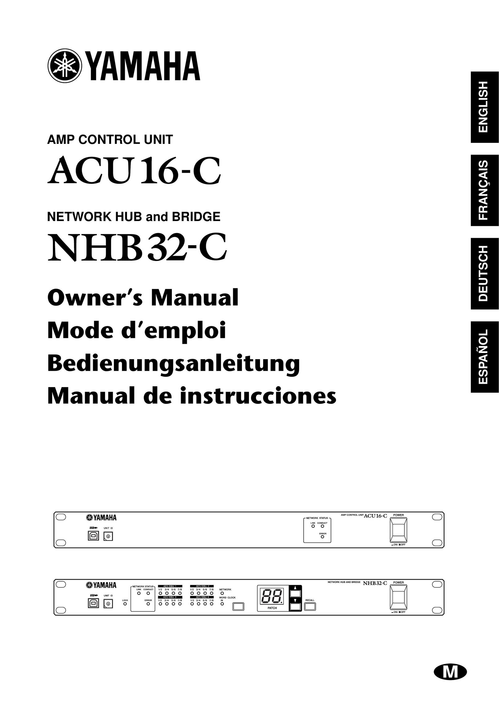 Yamaha ACU16-C Switch User Manual