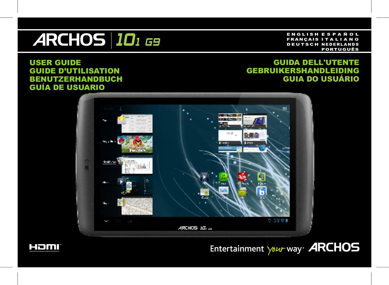 Archos 501889 Tablet User Manual