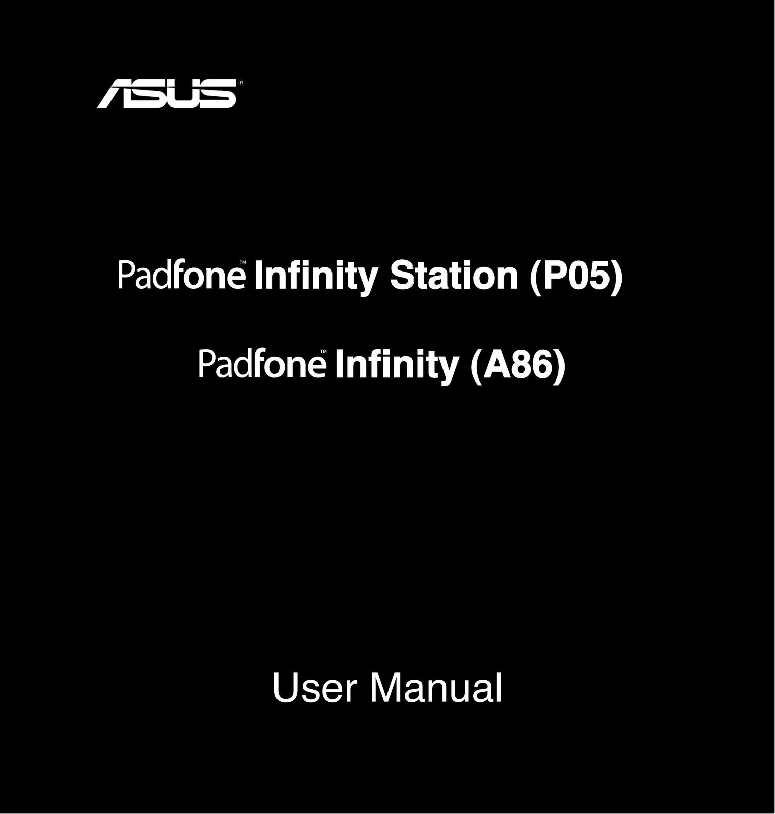 Asus A86 Tablet User Manual