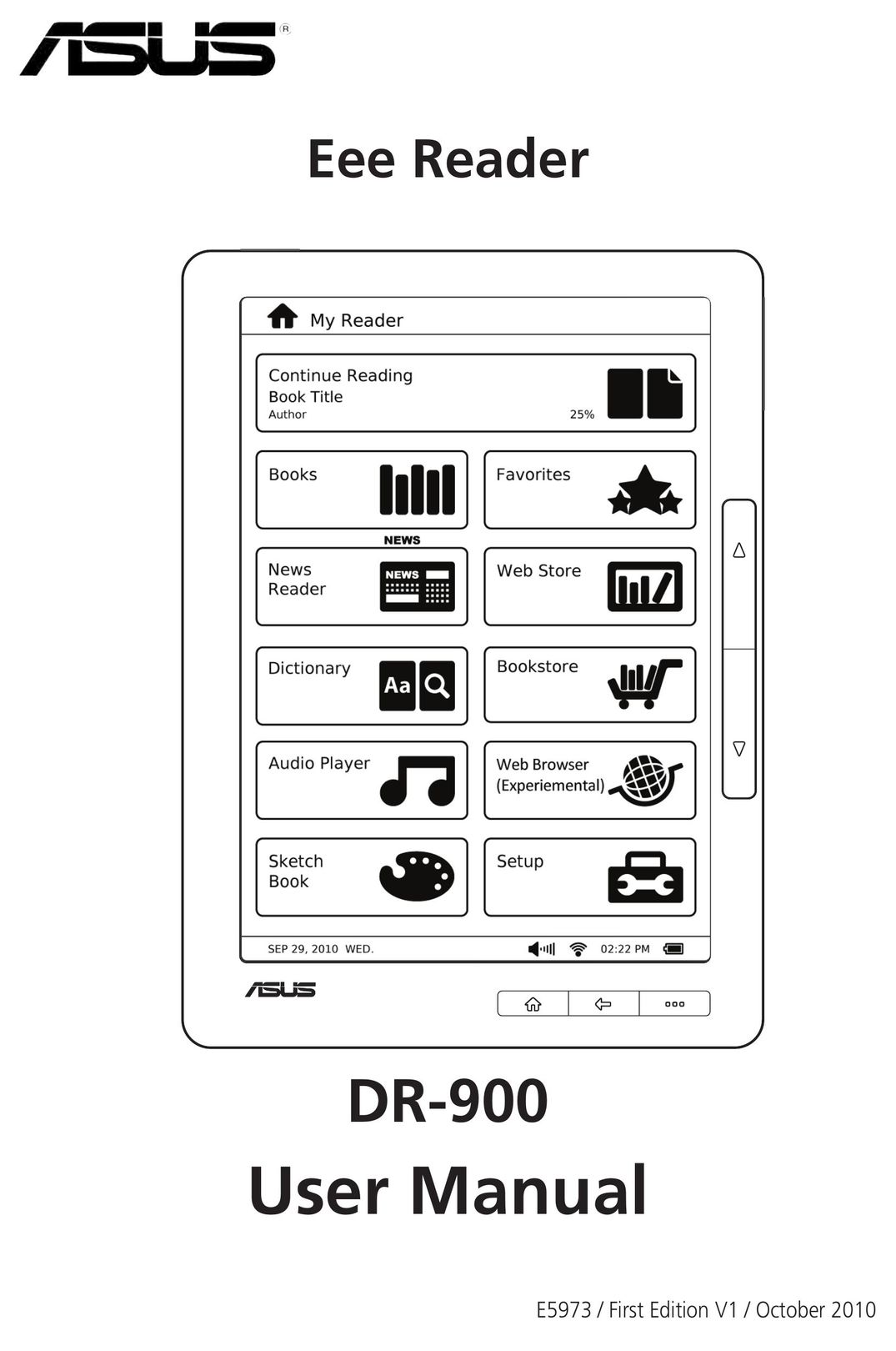 Asus DR-900 Tablet User Manual