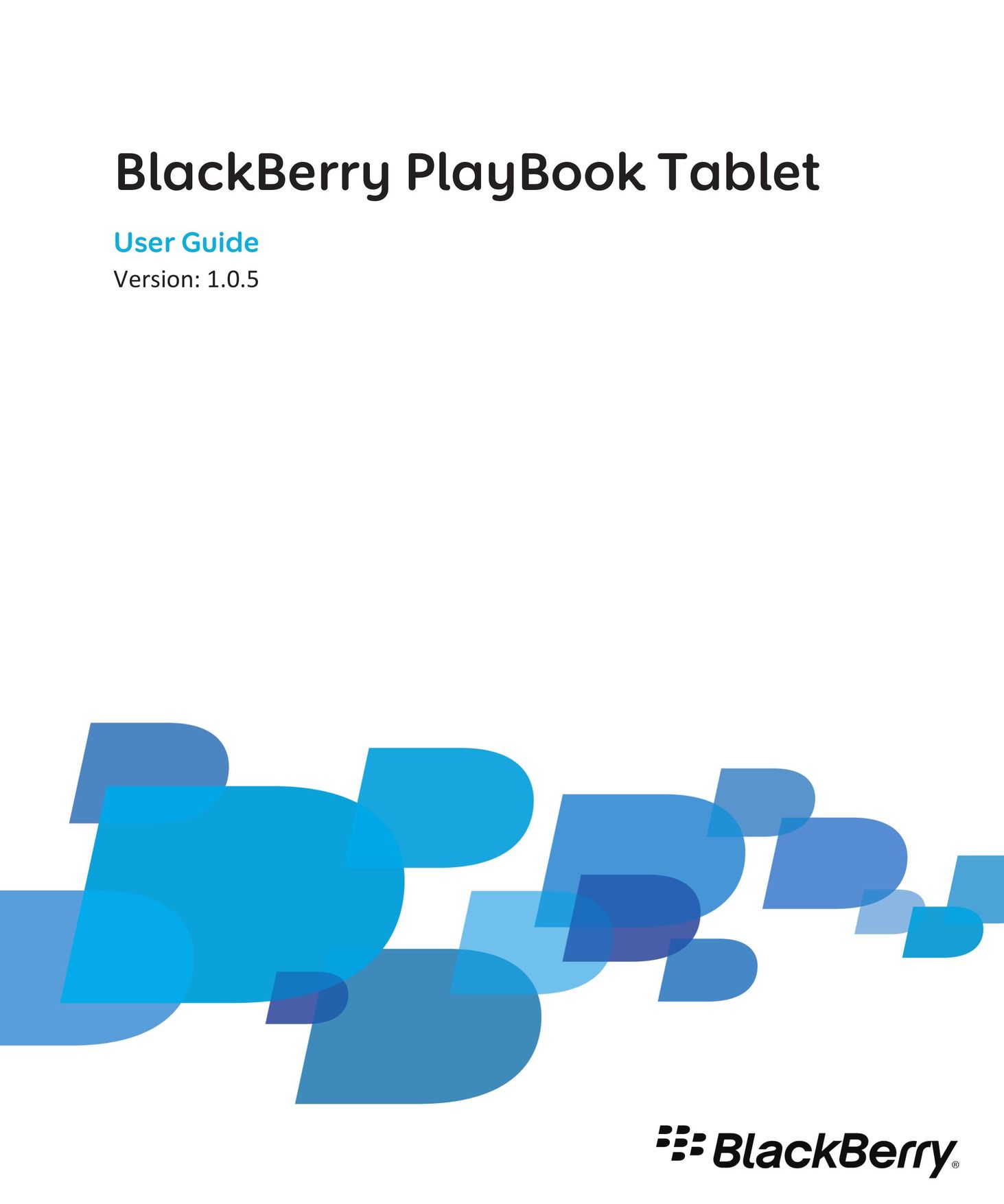 Blackberry PRD-38548-002 Tablet User Manual