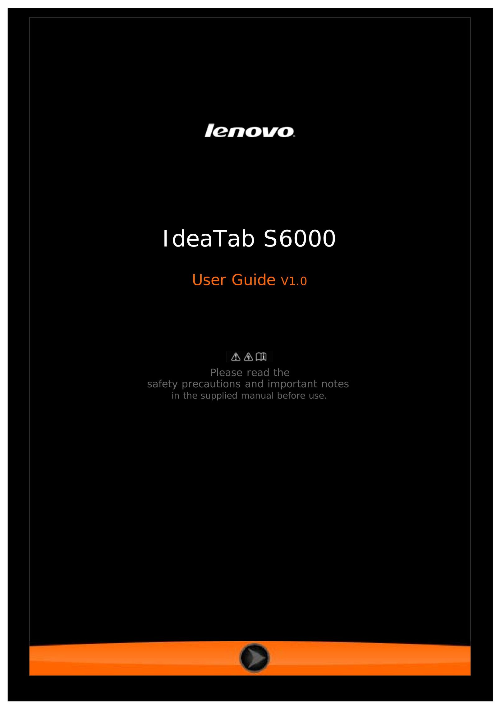 Lenovo 59368543 Tablet User Manual