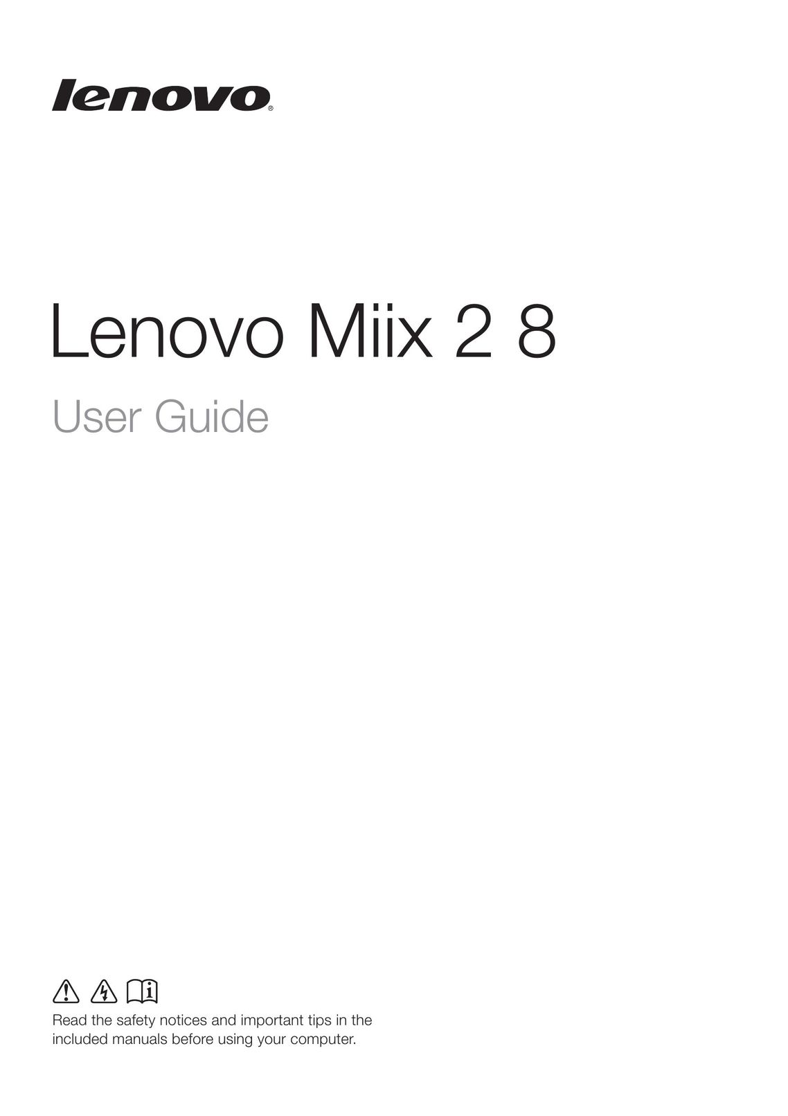 Lenovo 59393605 Tablet User Manual