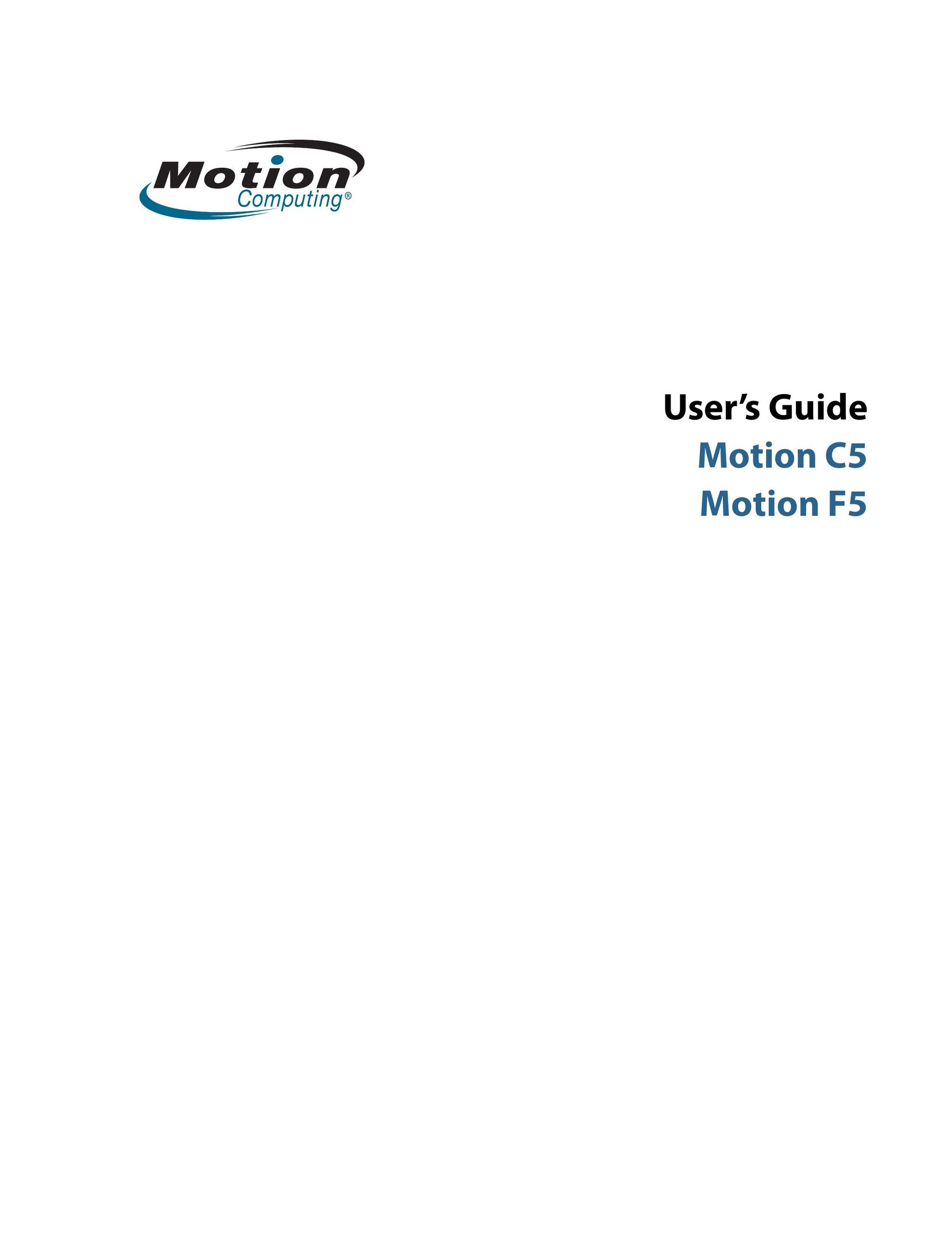 Motion Computing GU3K2722 Tablet User Manual