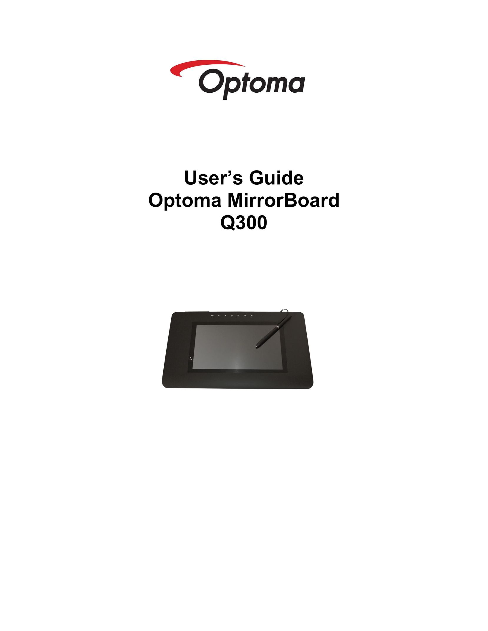Optoma Technology Q300 Tablet User Manual