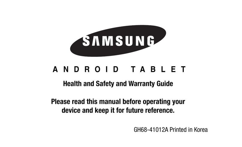 Samsung GH88-41012A Tablet User Manual