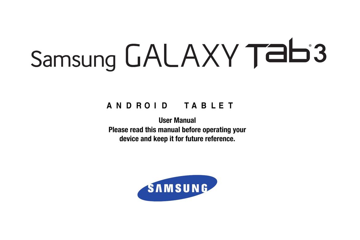 Samsung GT-P5210GNYXAR Tablet User Manual