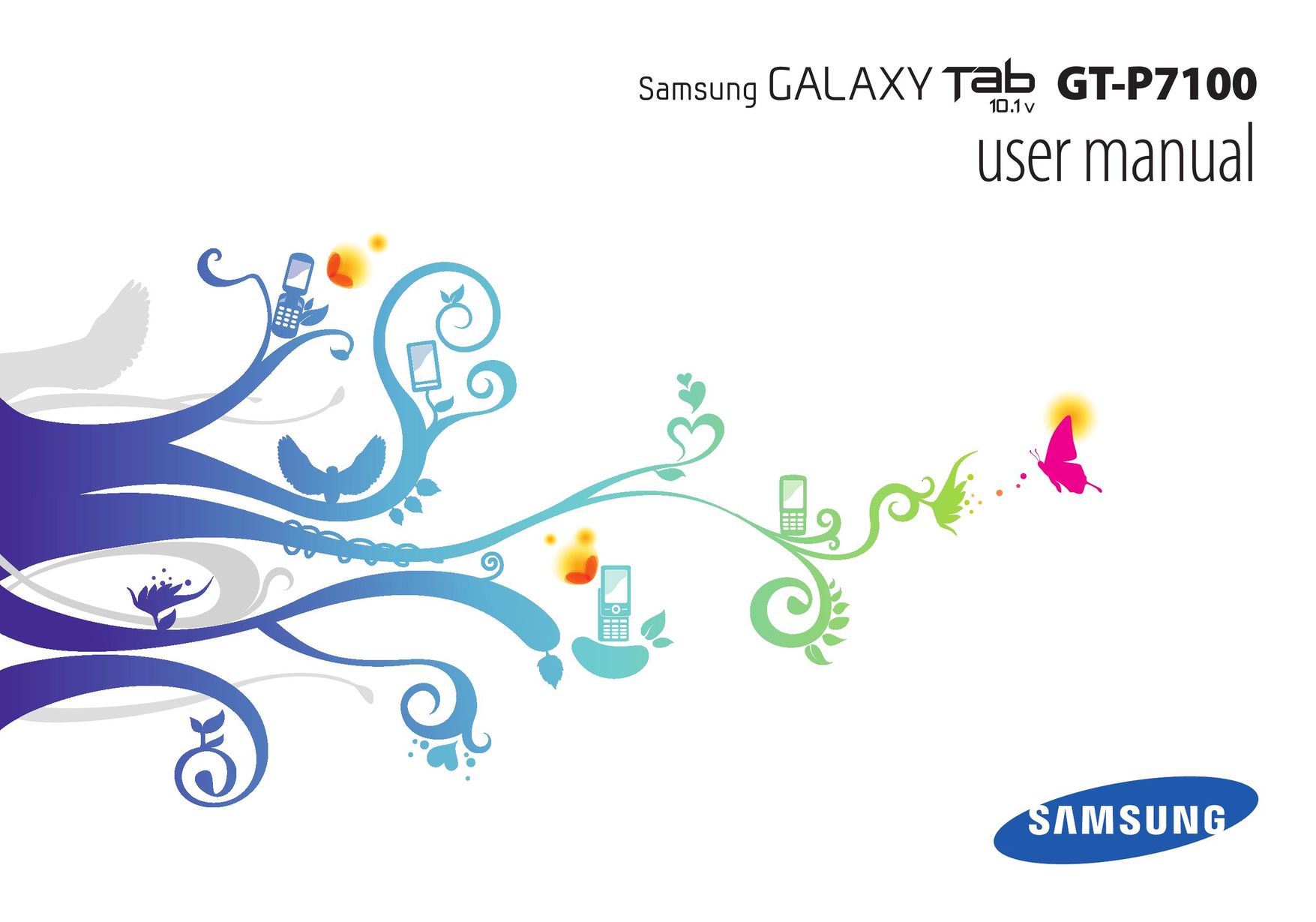 Samsung GT-P7100 Tablet User Manual