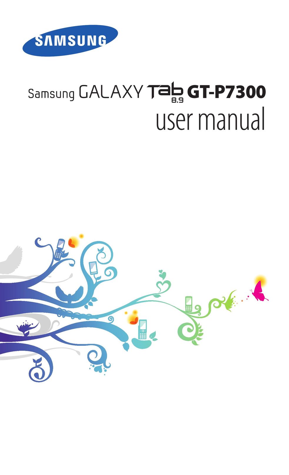 Samsung GT-P7300 Tablet User Manual