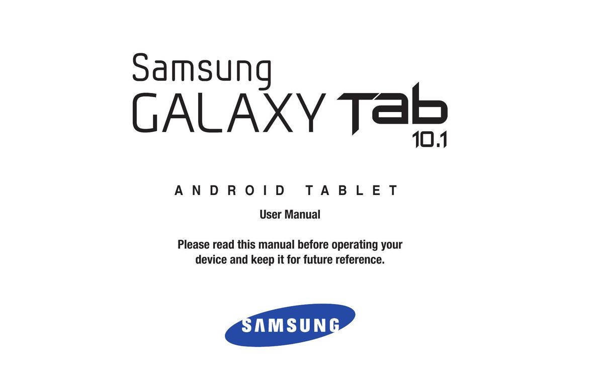 Samsung GT-P7510UWVXAB Tablet User Manual