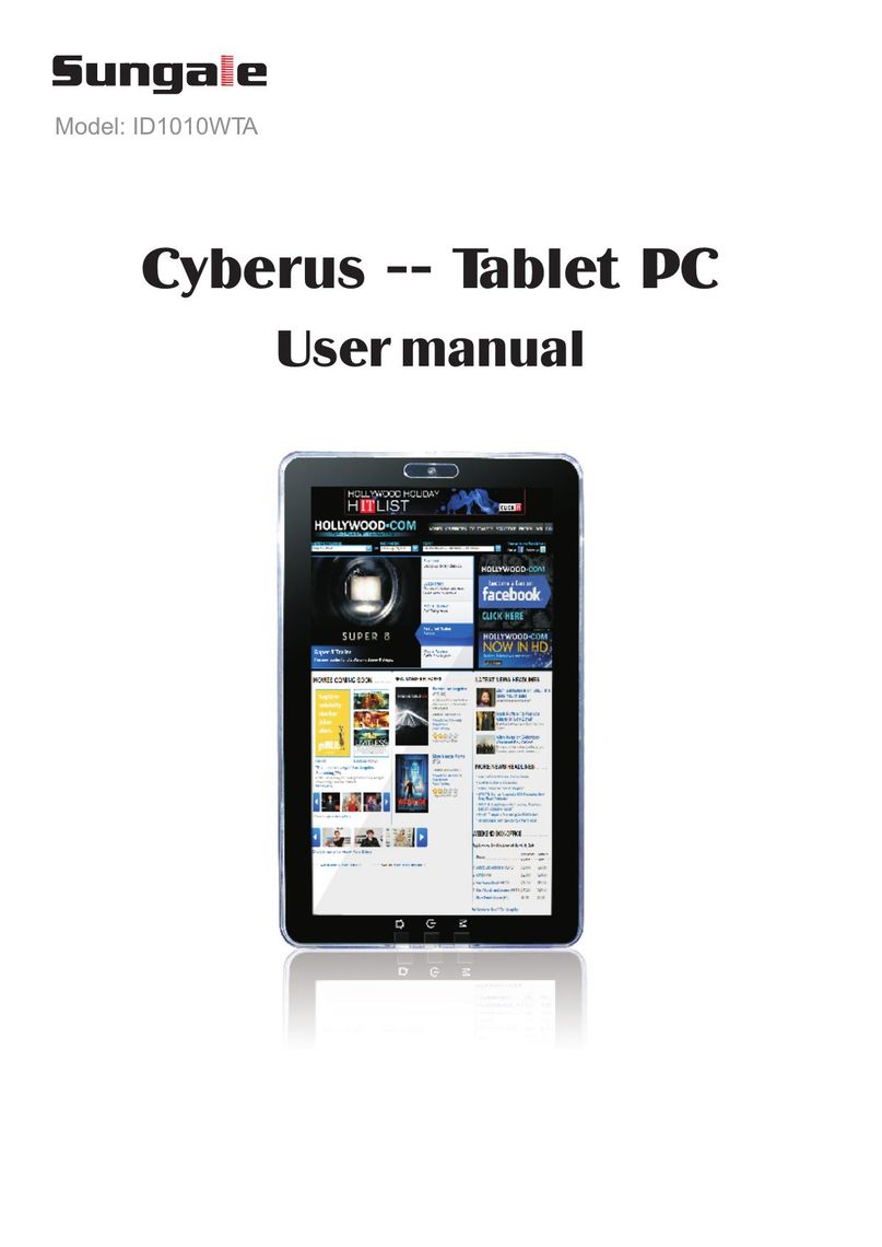 Sungale ID1010WTA Tablet User Manual