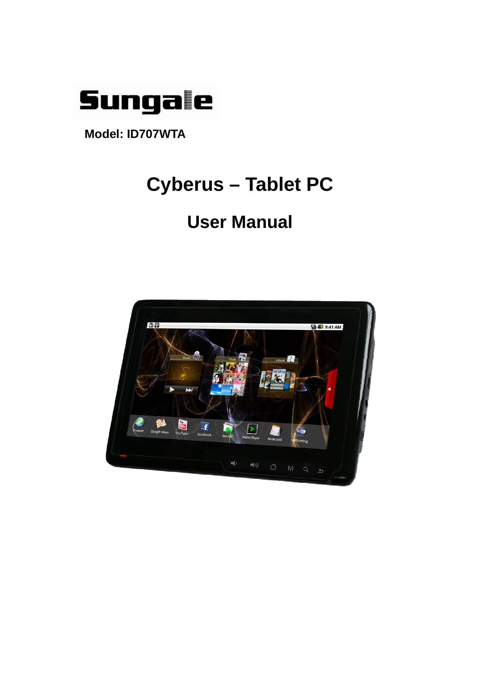 Sungale ID707WTA Tablet User Manual