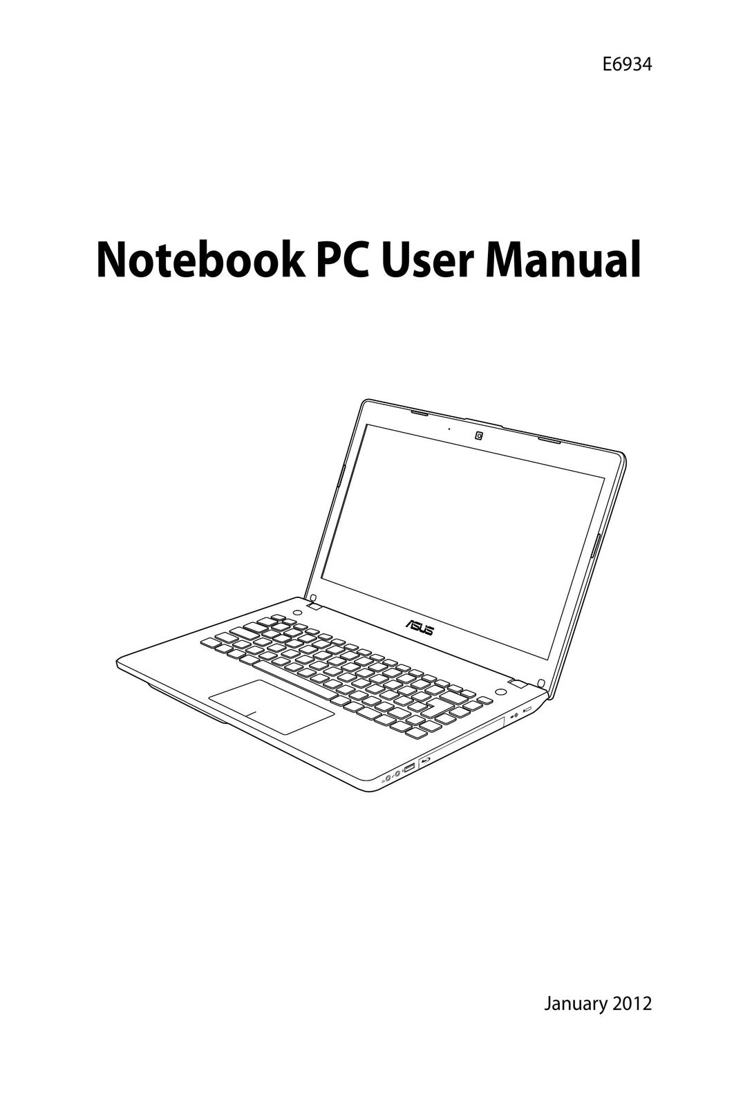 Asus E6934 Tablet Accessory User Manual