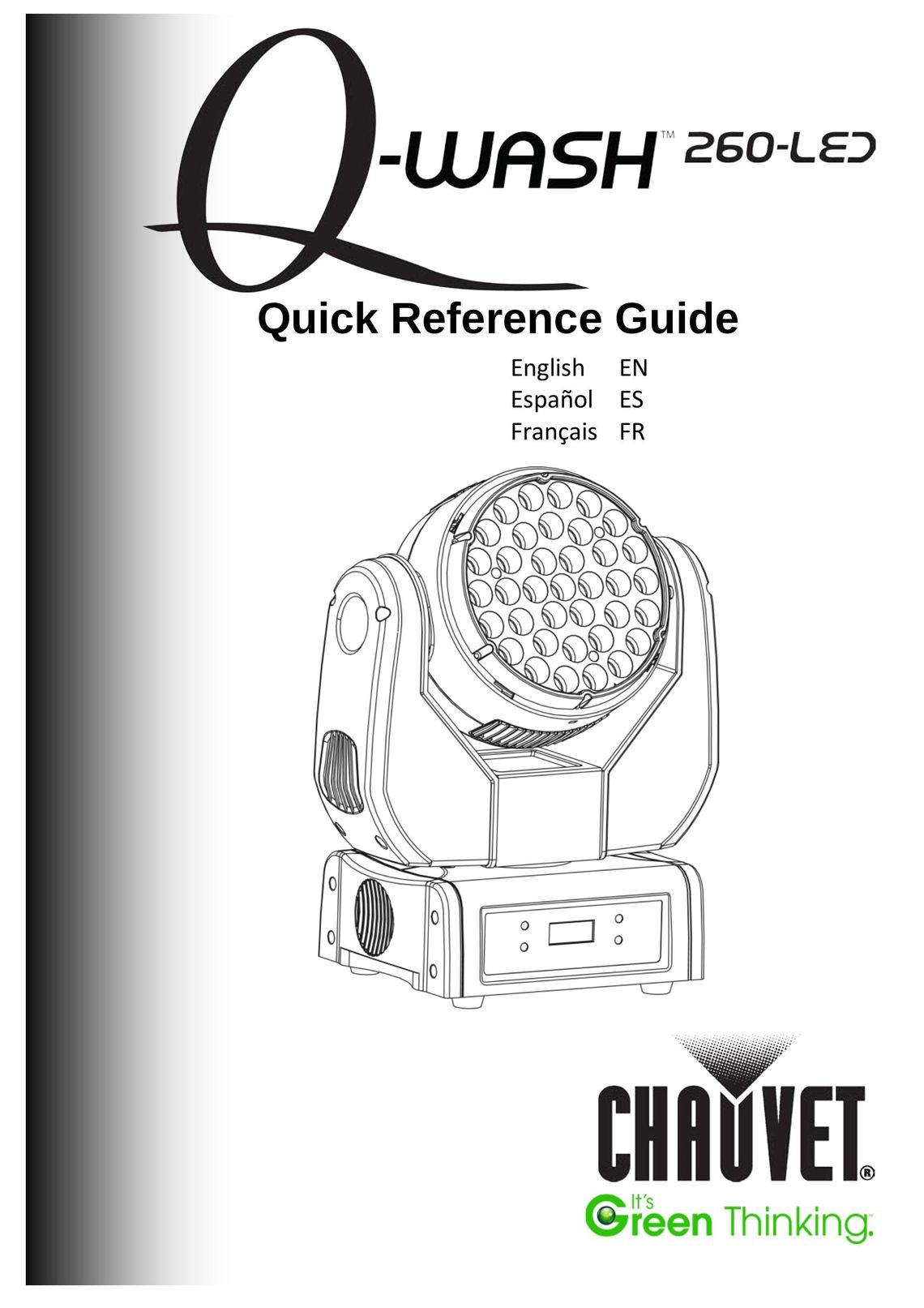 Chauvet 260-LED Tablet Accessory User Manual