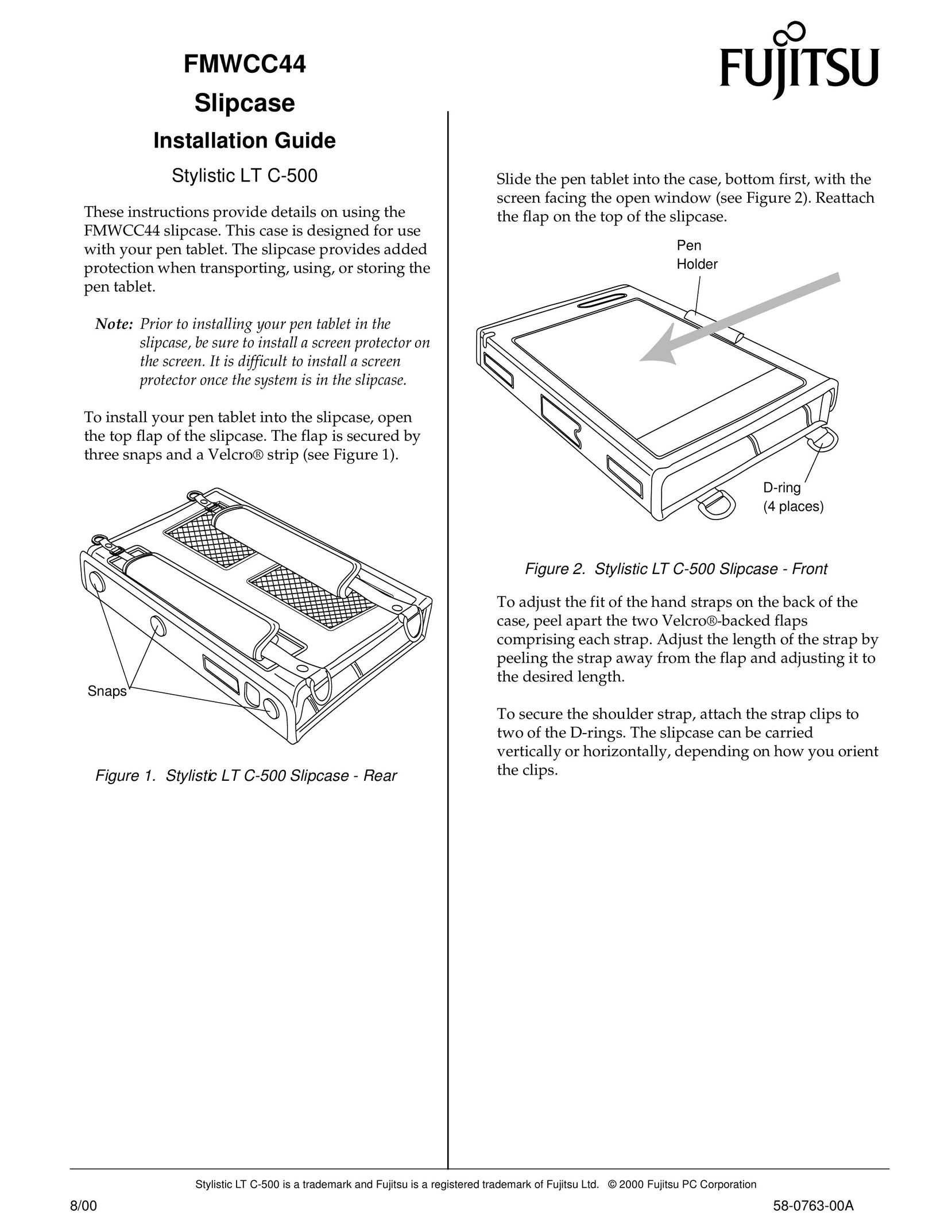 Fujitsu FMWCC44 Tablet Accessory User Manual
